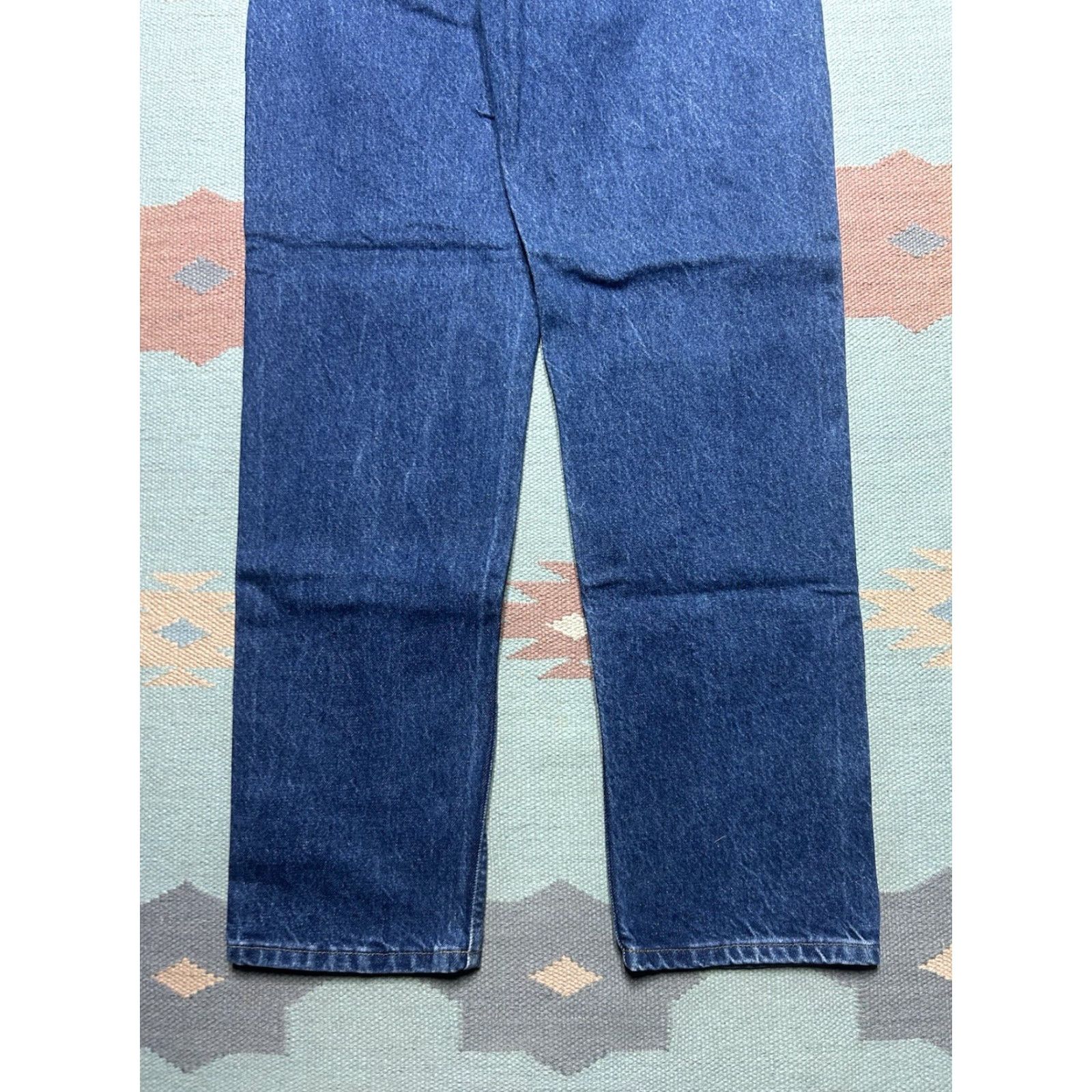 Carhartt VINTAGE Carhartt Jeans Denim Relaxed 33x33 Men Blue Jeans B17 DST Dark Workwear 33 Mens Size US 33 - 6 Thumbnail