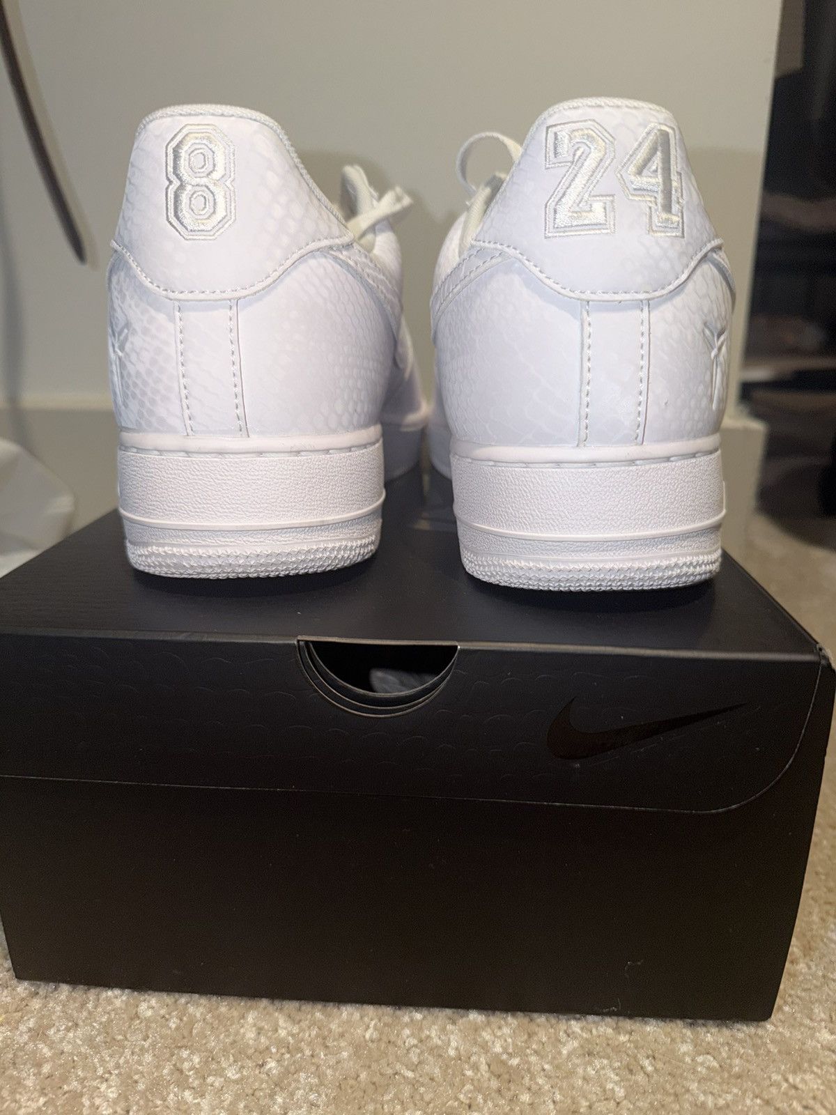 Nike Nike Kobe AF1 “Forever White” Size US 11.5 / EU 44-45 - 2 Thumbnail
