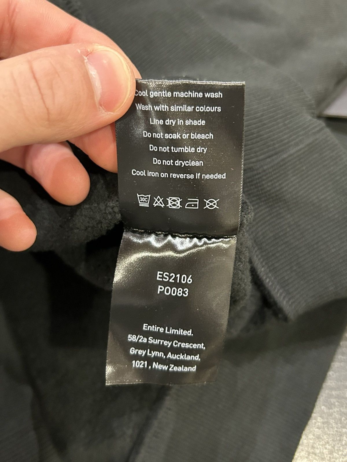 Entire Studios Entire Studios Full Zip Hoodie - Black Size US S / EU 44-46 / 1 - 6 Thumbnail