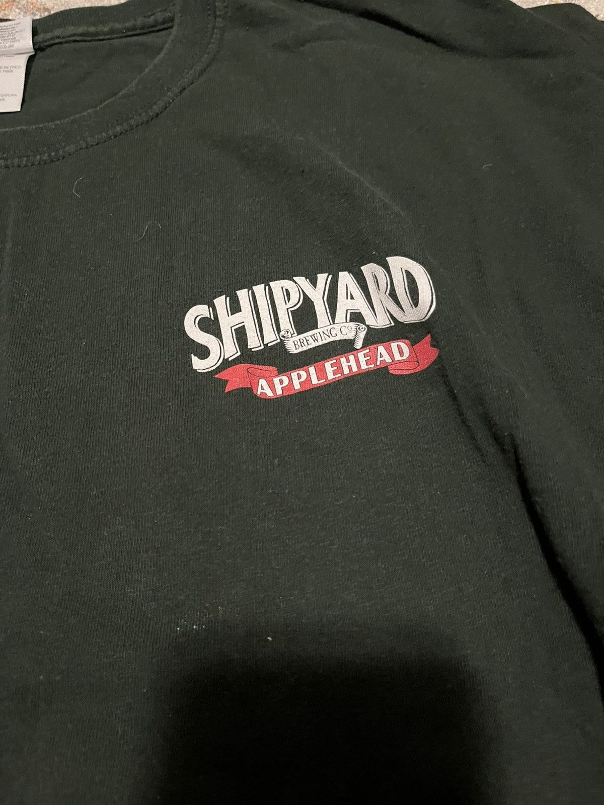 Vintage Shipyard Brewing Applehead Tee Size US XL / EU 56 / 4 - 3 Thumbnail
