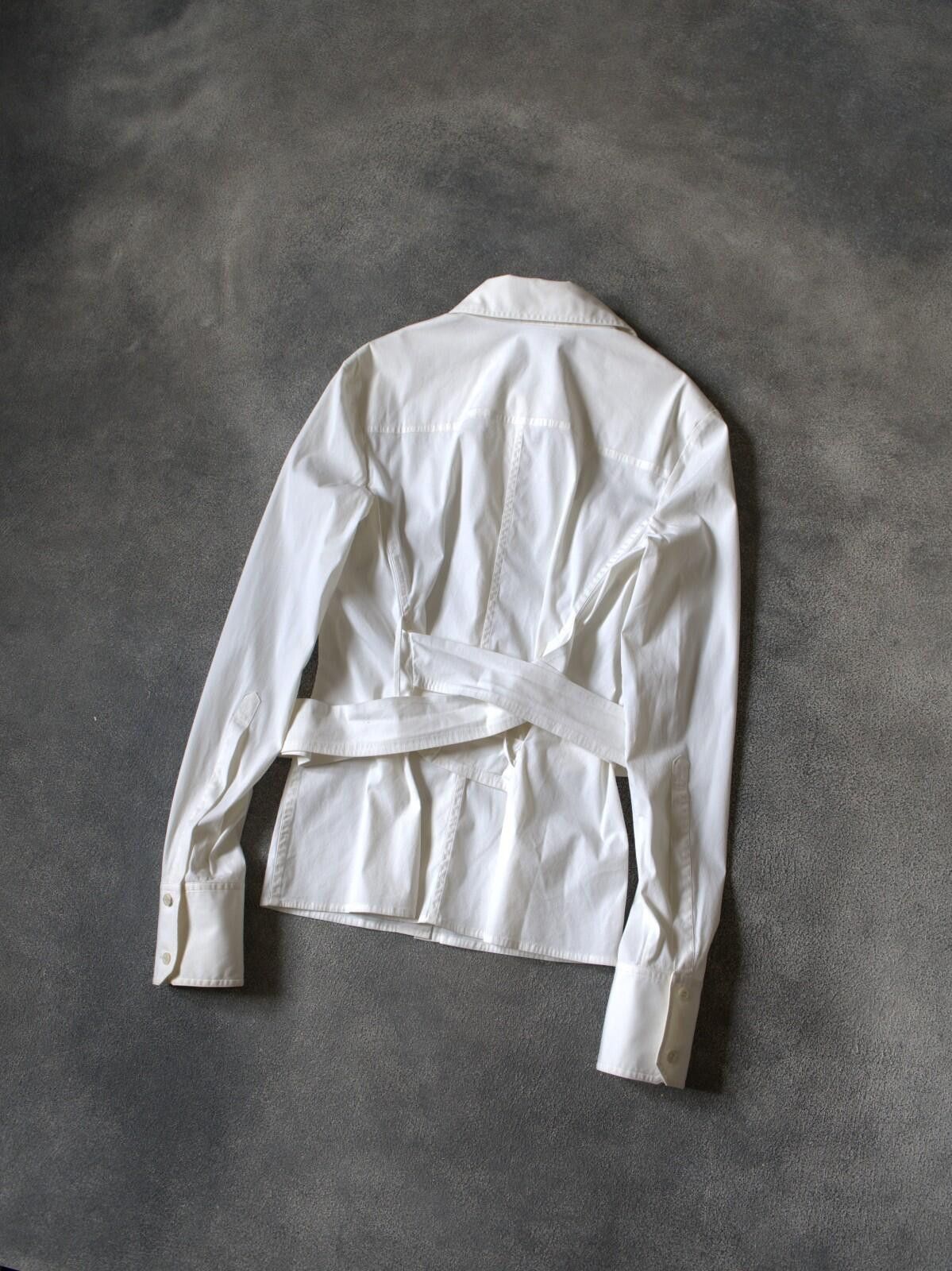 Gucci F/W 2003 Gucci By Tom Ford Bondage / Belted Shirt VINTAGE Size XS / US 0-2 / IT 36-38 - 7 Thumbnail