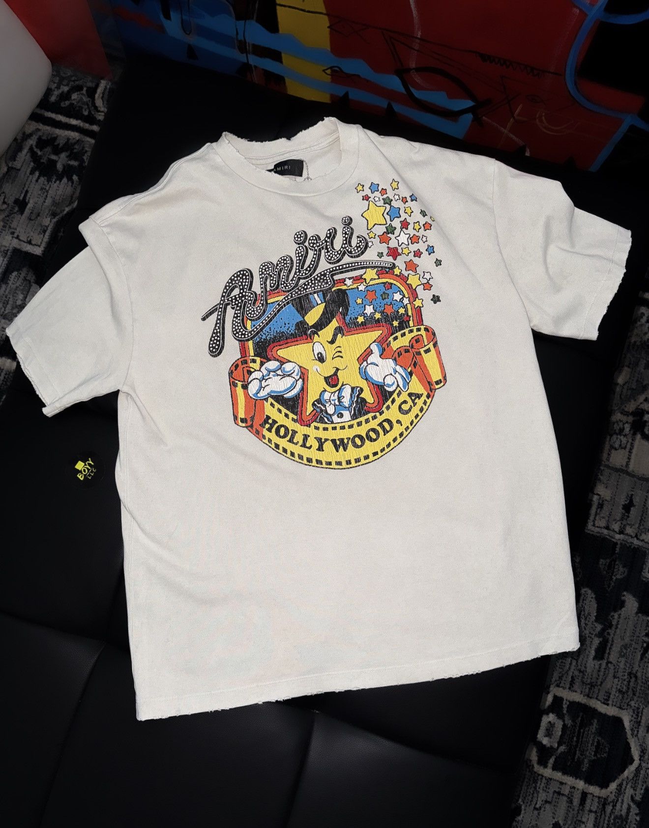 Amiri Amiri Hollywood logo t shirt Size US L / EU 52-54 / 3 - 1 Thumbnail