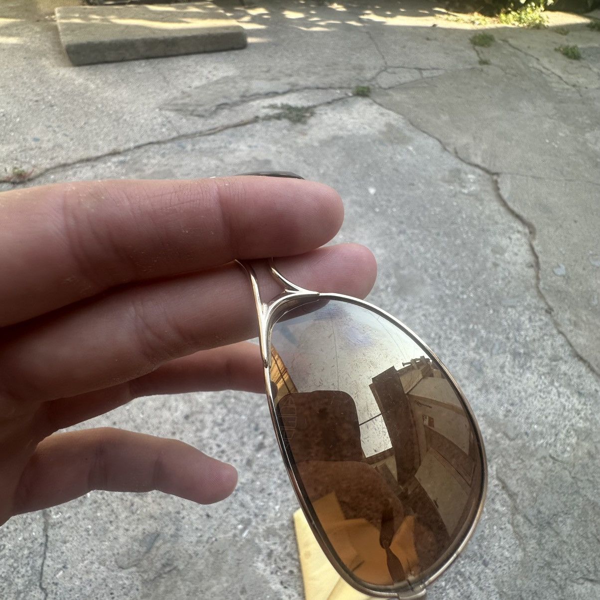 Oakley 2006 Oakley Crosshair S Gold Sport sunglasses vintage 00 Size ONE SIZE - 11 Thumbnail