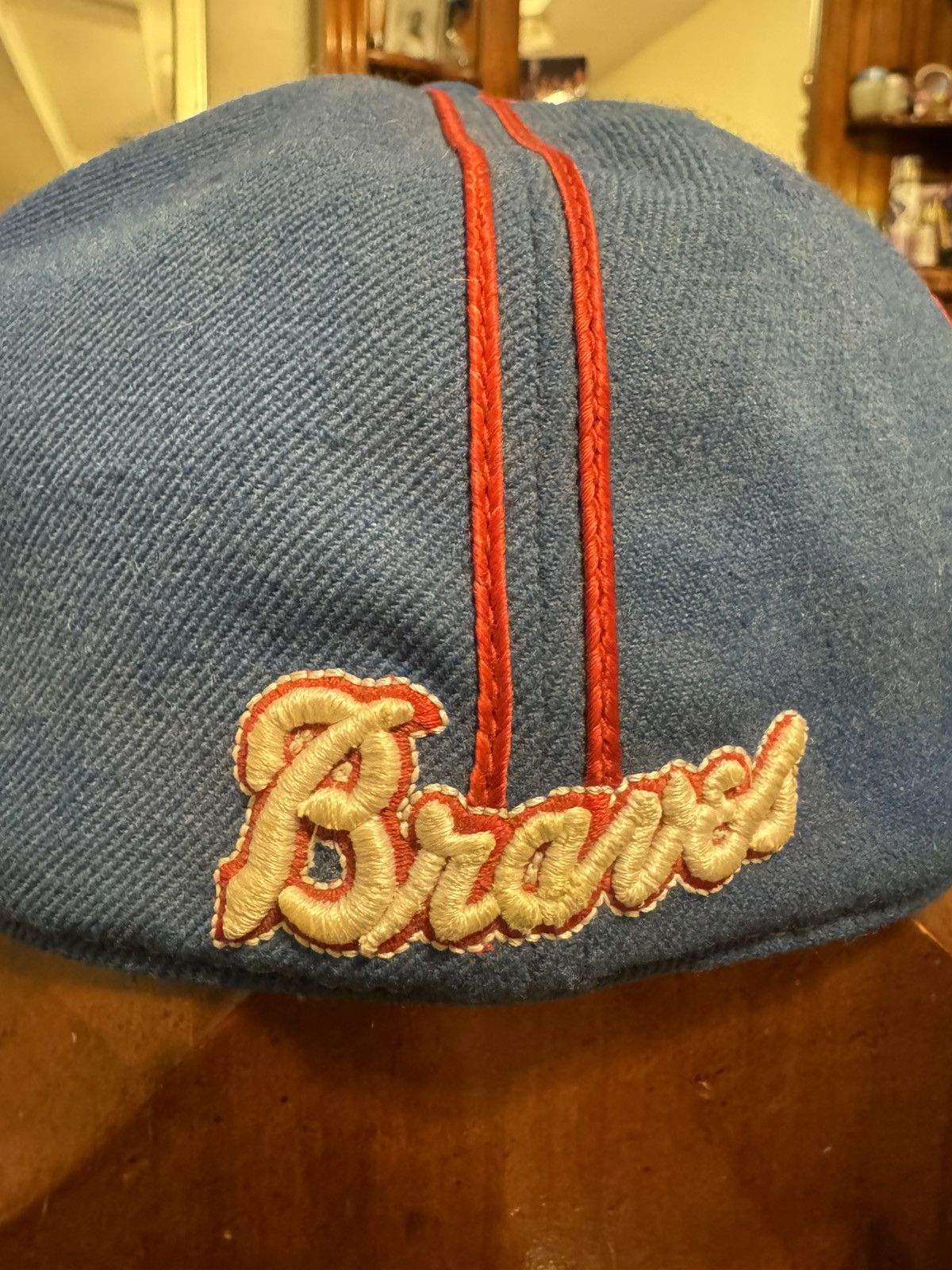 MLB × Vintage Atlanta Braves Fitted Size ONE SIZE - 2 Thumbnail