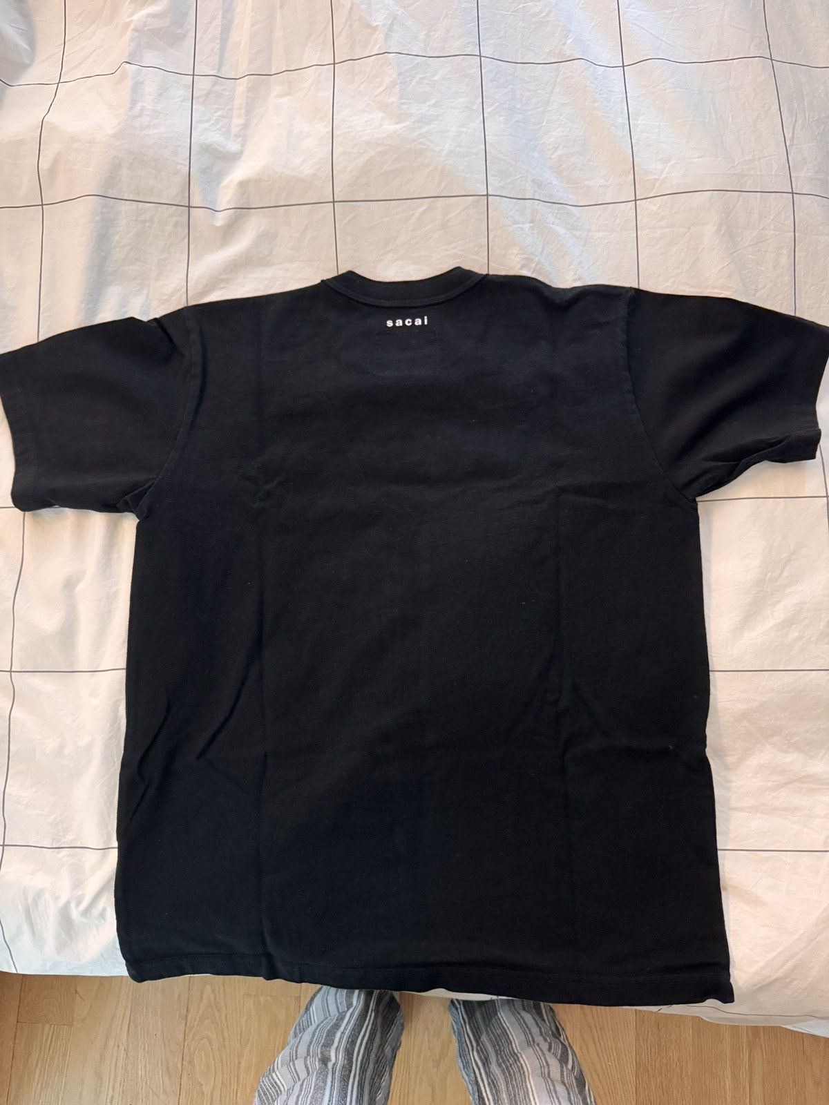 Kaws × Sacai Sacai x KAWS Flock Print T-Shirt | Grailed 