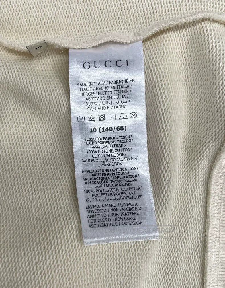 Gucci Gucci Size10 Letter star logo printed apricot-coloured swea Size M / US 6-8 / IT 42-44 - 6 Thumbnail