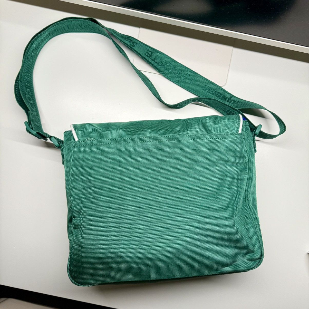 Lacoste × Supreme Supreme x Lacoste Messenger Bag (Green) Size ONE SIZE - 2 Thumbnail