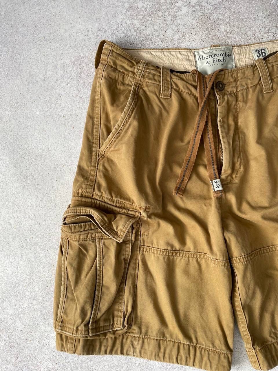 Abercrombie & Fitch × If Six Was Nine × Vintage Vintage Abercrombie & Fitch Cargo Parachute Bondage Shorts Size US 36 / EU 52 - 3 Thumbnail