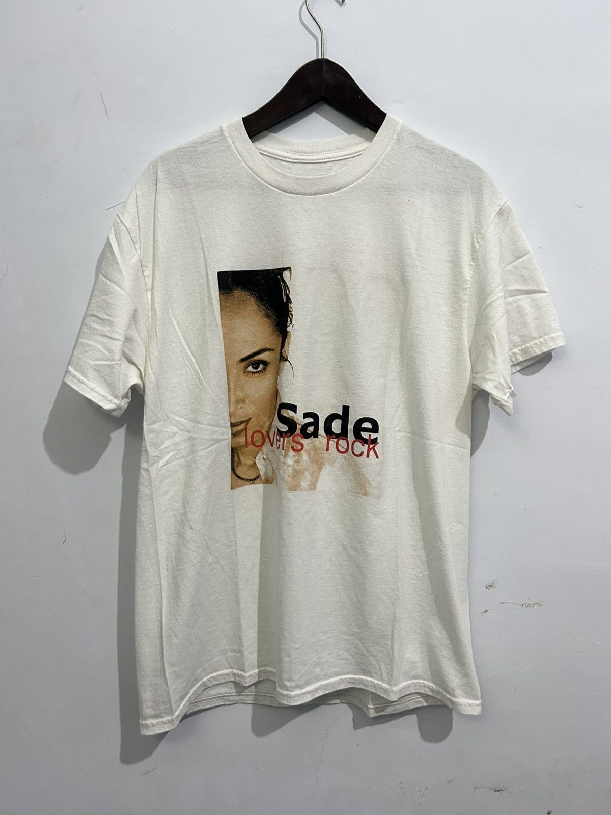 Sade \"Lovers Rock 2001\" Tシャツ Lサイズ 新品 sade シャーデー tシャツ lovers rock XL Vintage Sade 2001