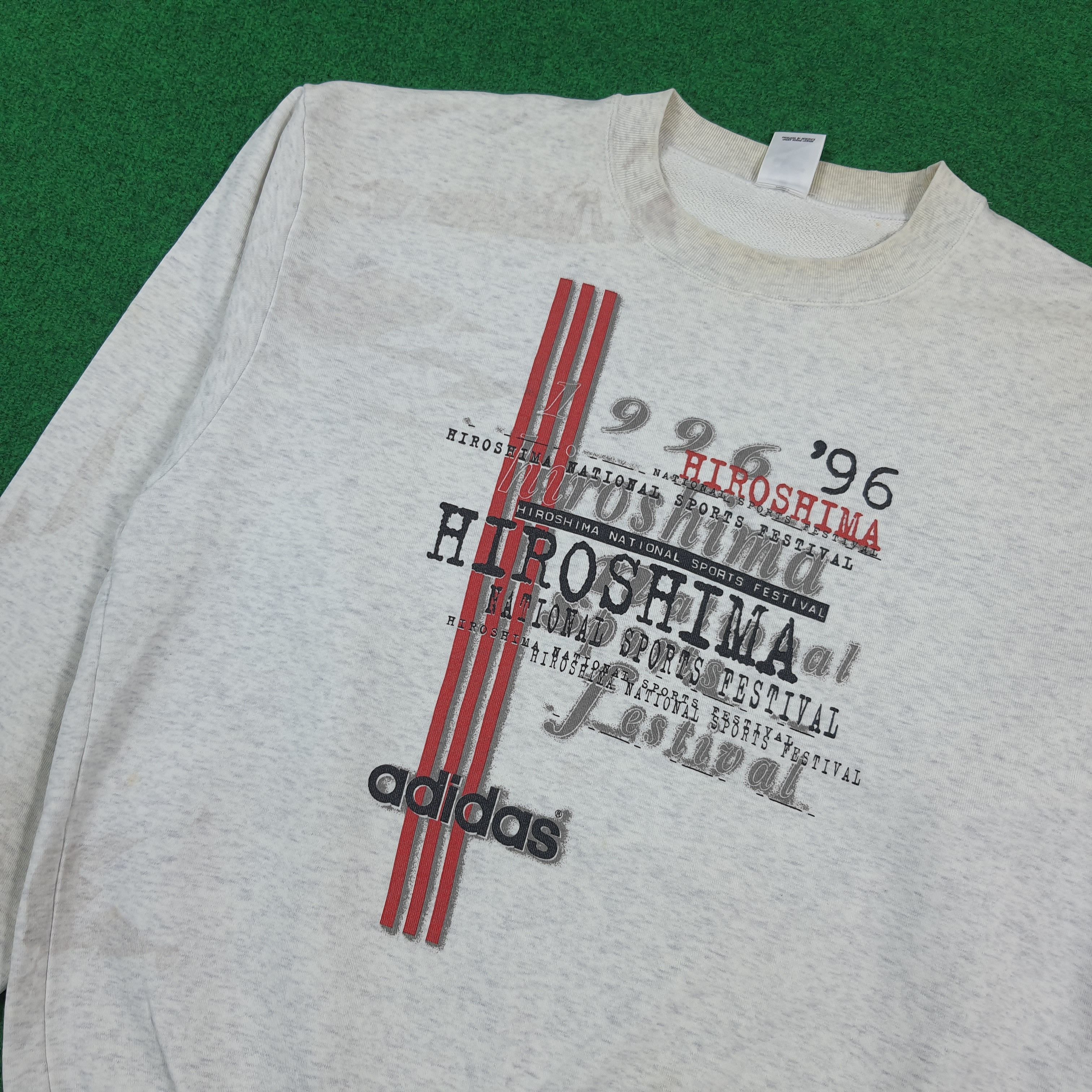 Adidas 90s Adidas Hiroshima Sports Festival Sweatshirt C302N16 Size US M / EU 48-50 / 2 - 2 Thumbnail