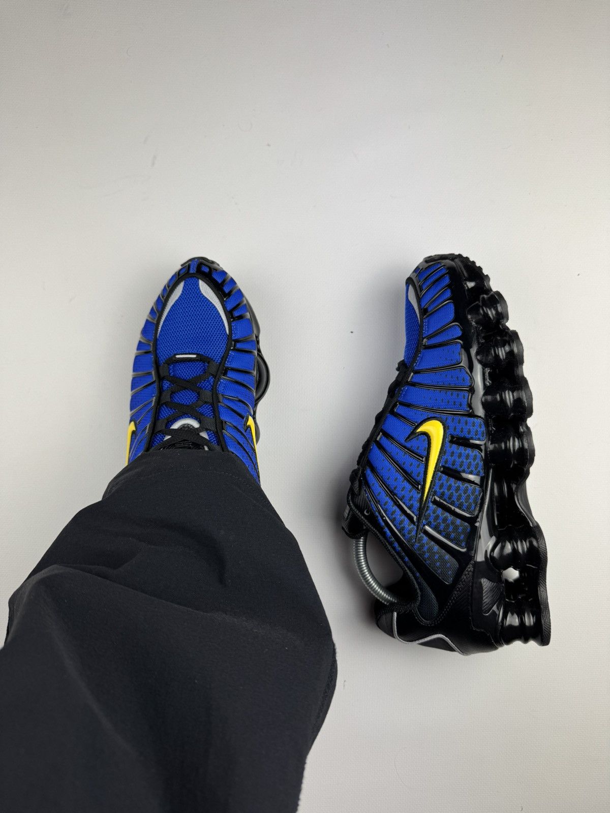 Nike Shox TL Black Lyon Blue US9