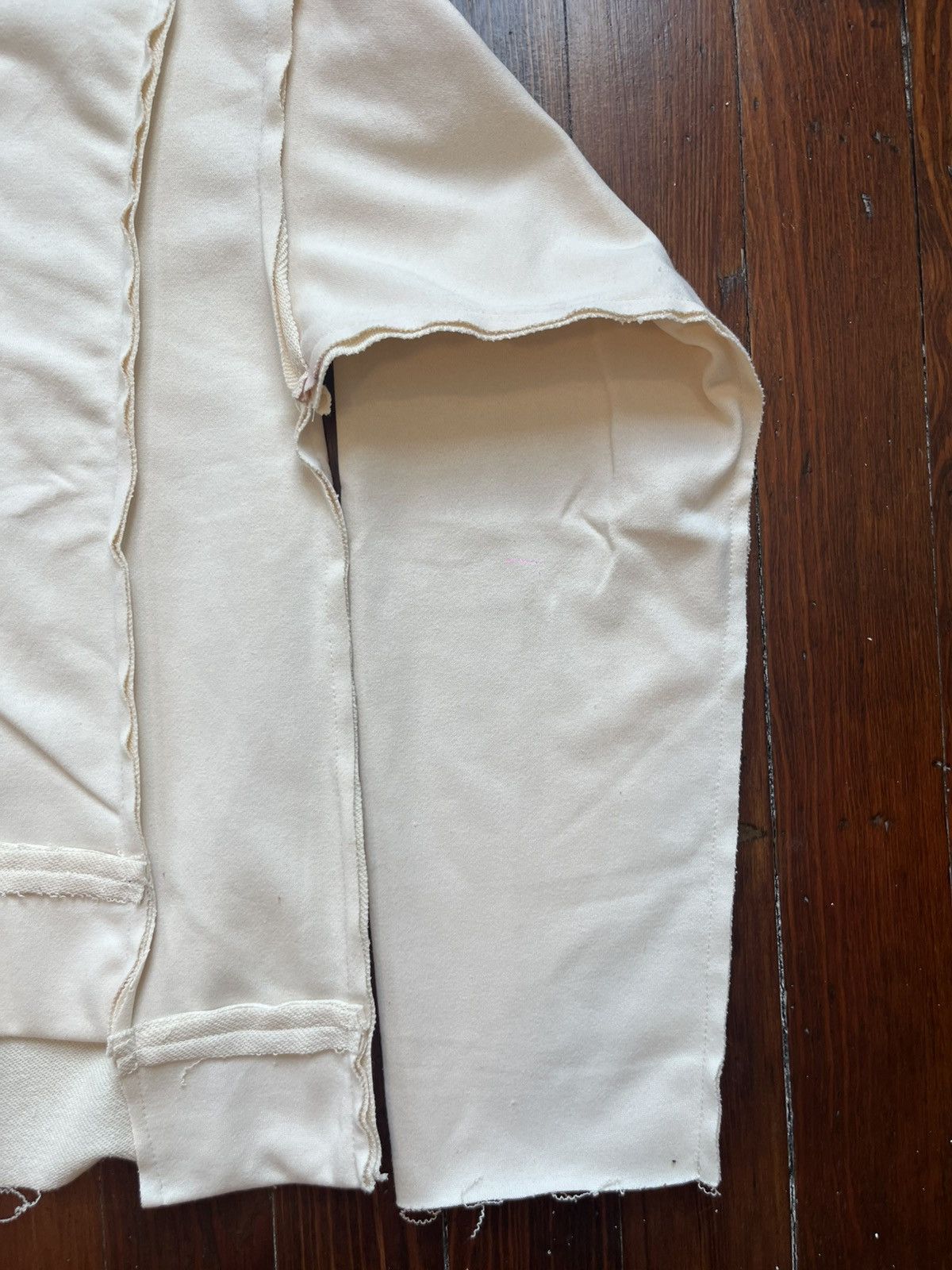 Other Beige Reconstructed Loose Fit Gold Zipper Long Sleeve Hoodie Size US M / EU 48-50 / 2 - 5 Thumbnail