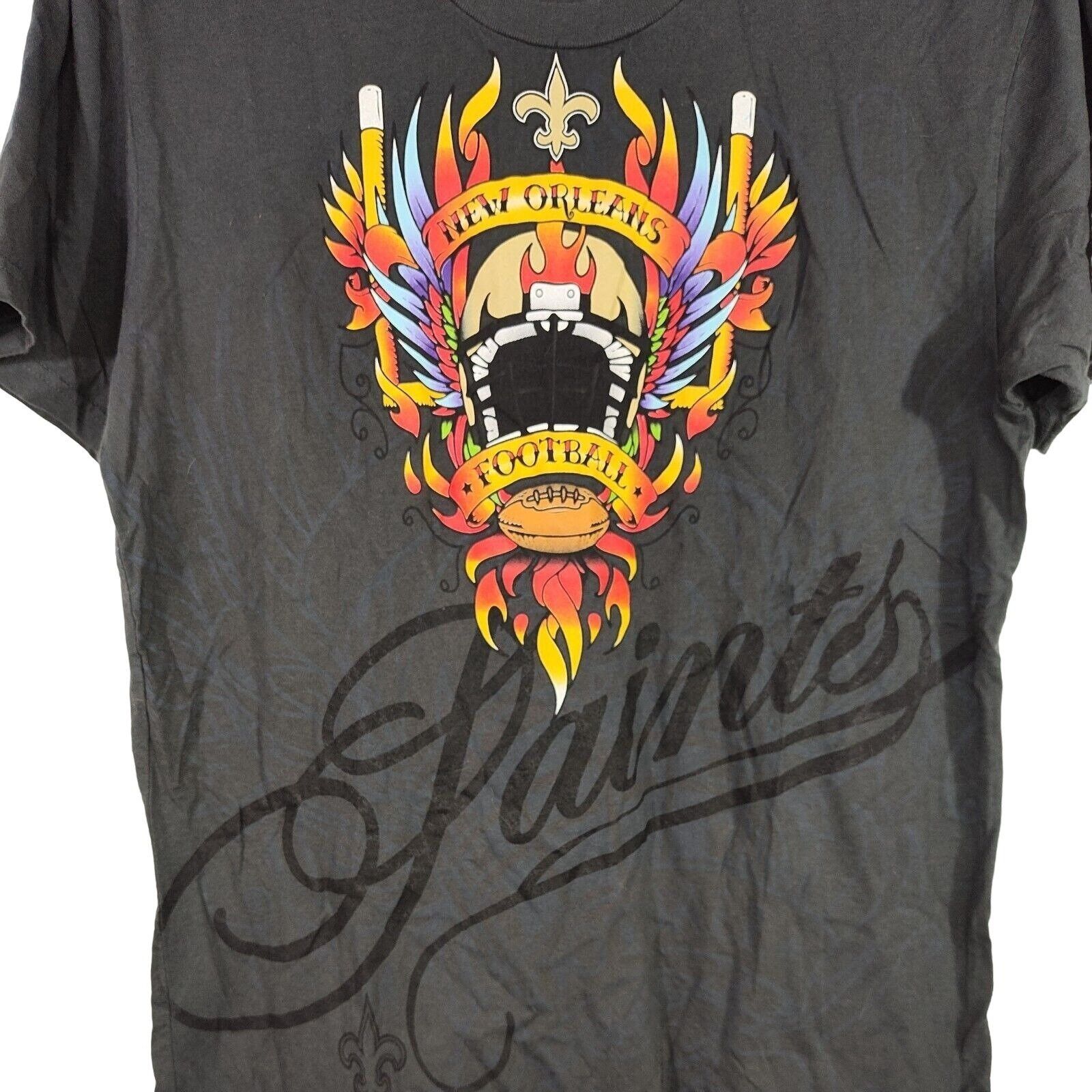 Reebok Reebok New Orleans Saints Football T-shirt Women Size L Size L / US 10 / IT 46 - 2 Thumbnail