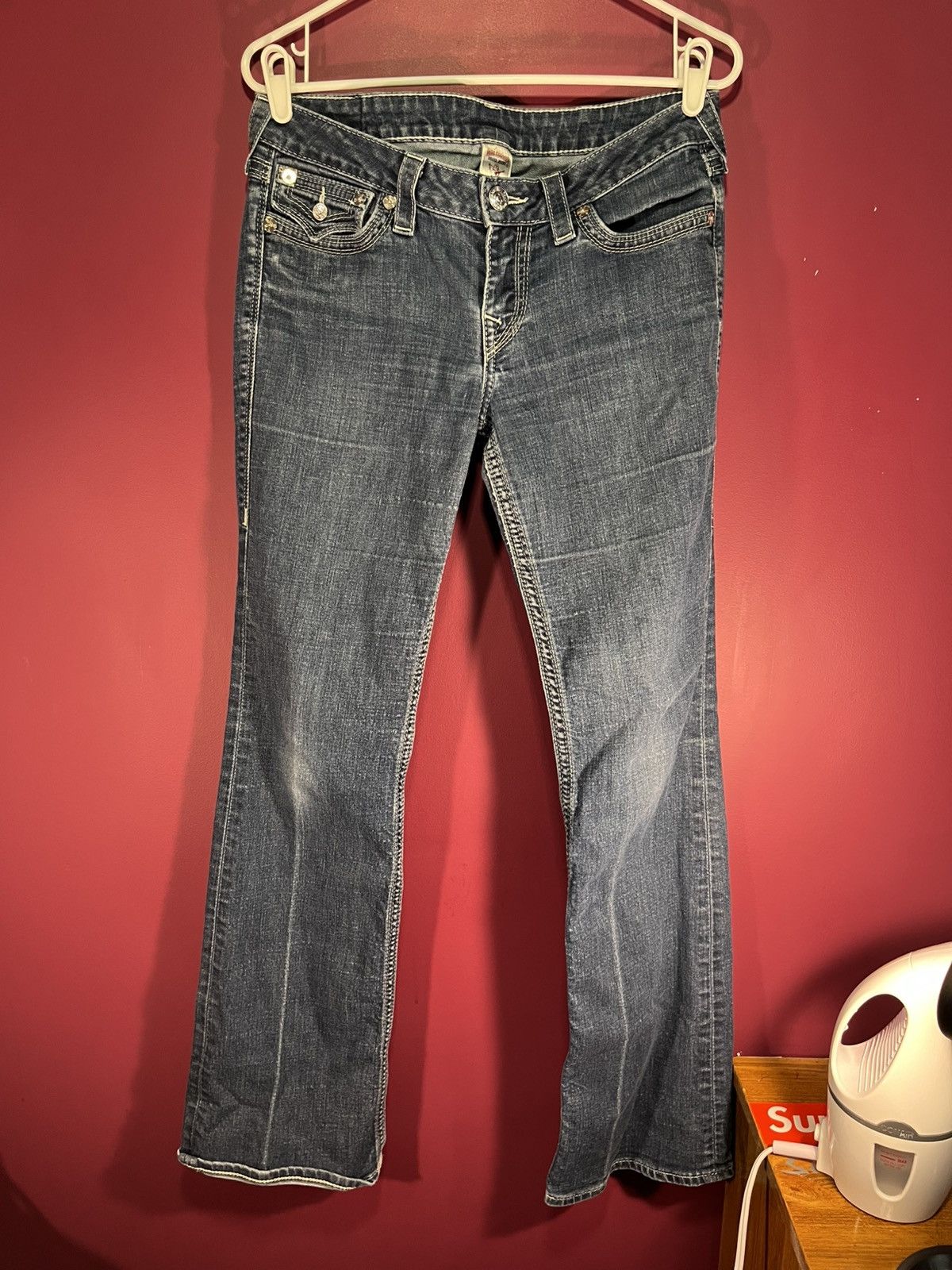 True Religion True religion vintage embroidered jeans Size 31" - 2 Thumbnail