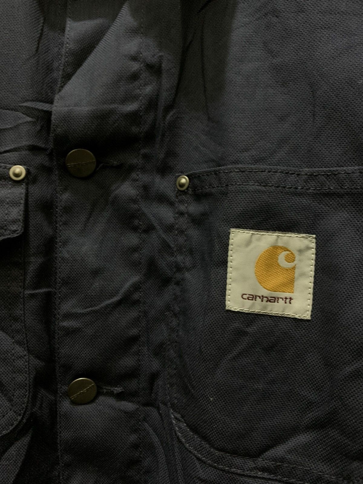 Carhartt Carhartt Michigan coats Work Jacket Navy Blue Size US L / EU 52-54 / 3 - 4 Thumbnail
