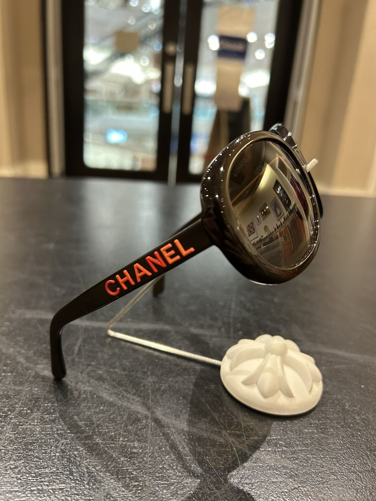 Chanel Chanel Multicolor Logo Sunglasses Size ONE SIZE - 3 Thumbnail