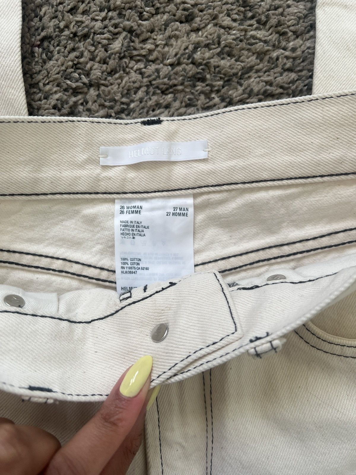 Helmut Lang Helmut Lang Jeans Size 26" / US 2 / IT 38 - 3 Thumbnail