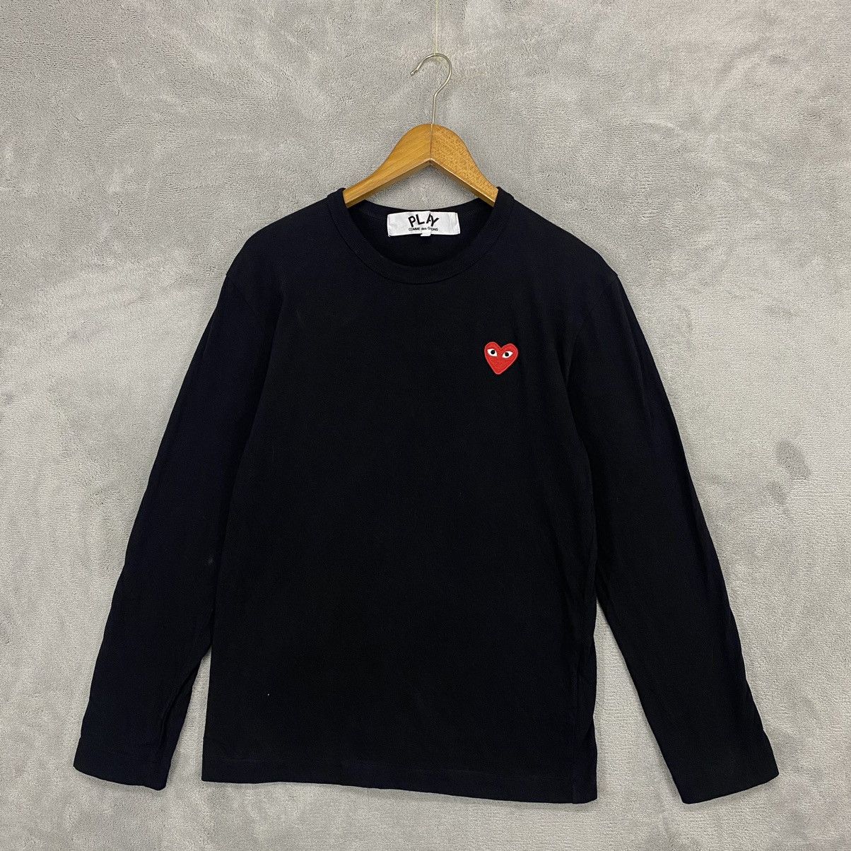 CDG Long Sleeve/Comme Des Garcons Black