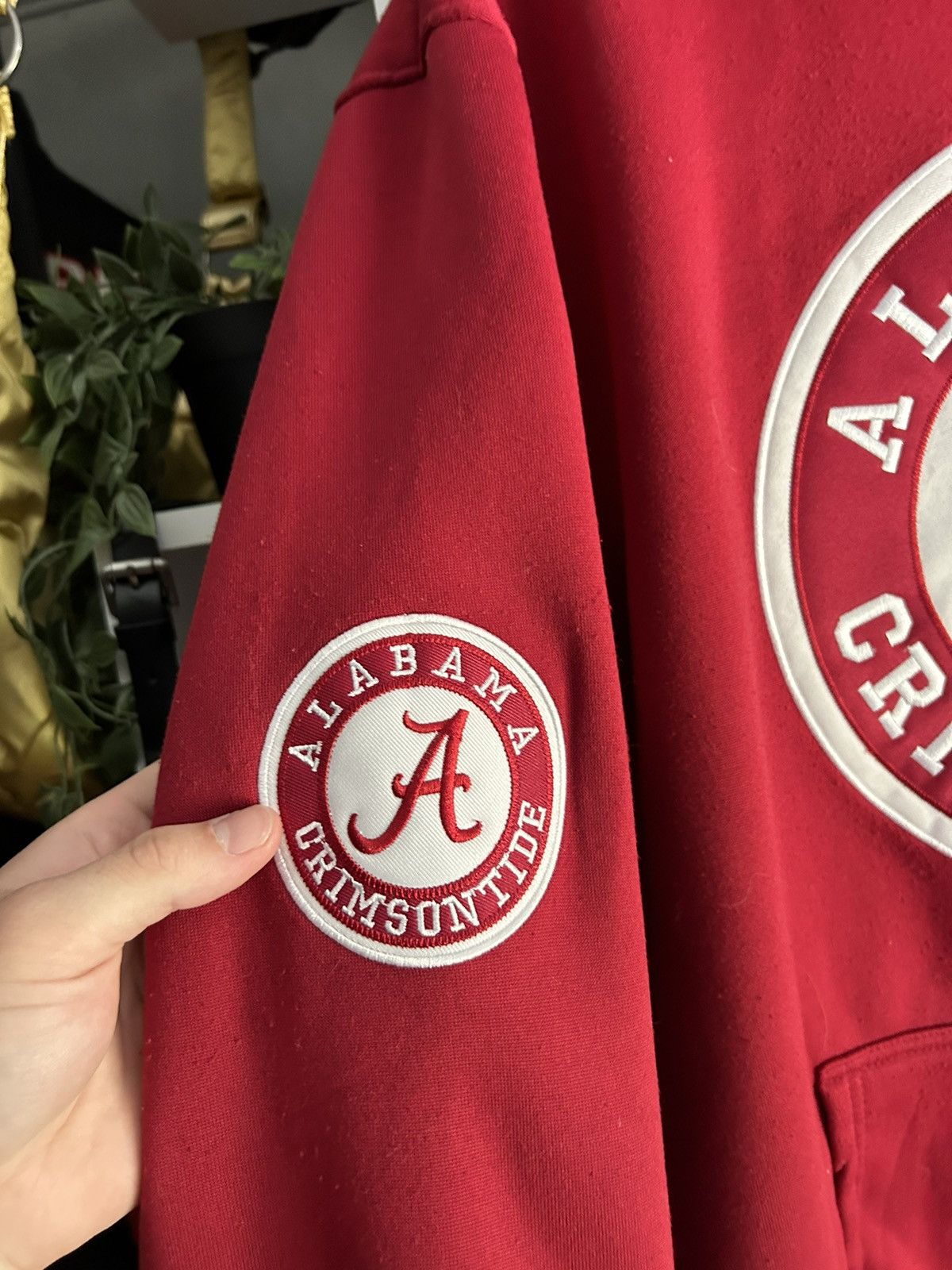 Nike × Vintage Vintage Alabama Crimson Tide Cooper #9 Hoodie Nike NCAA Size US XXL / EU 58 / 5 - 3 Thumbnail