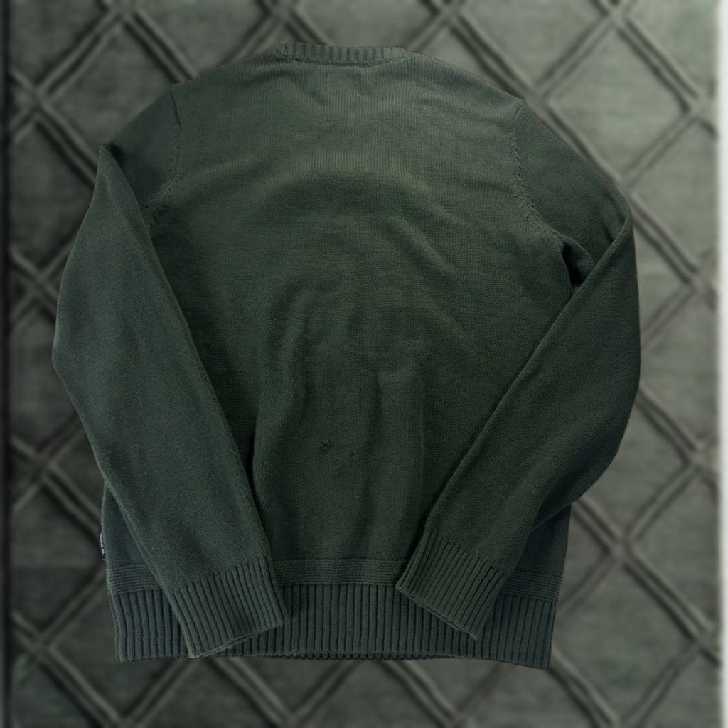Ben Sherman Ben Sherman Sweater Men Medium Green Cable-Knit Long Sleeve Sweatshirt Pullover Size US M / EU 48-50 / 2 - 1 Thumbnail