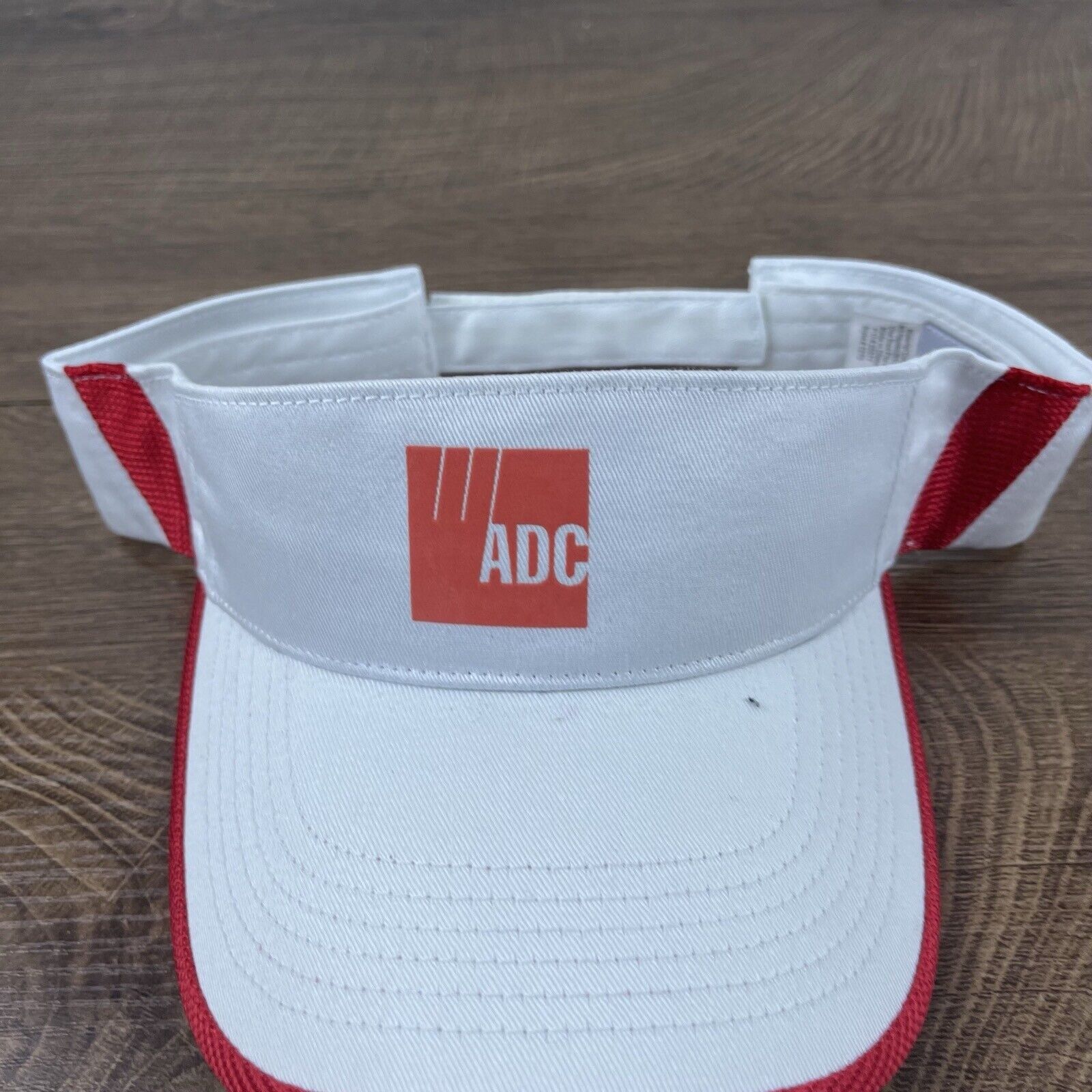 Other ADC W Visor Hat White ADC Cap Hat Adjustable Hat White Adult Size ONE SIZE - 5 Thumbnail