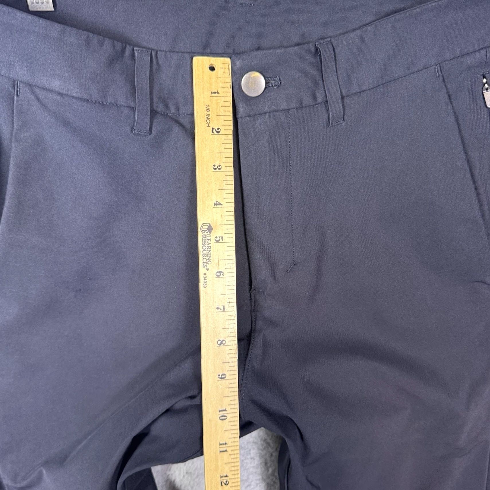 Lululemon Lululemon Commission Pants Mens 30x31 Black Slim Taper Tech ABC Chinos Stretch Size US 30 / EU 46 - 7 Thumbnail