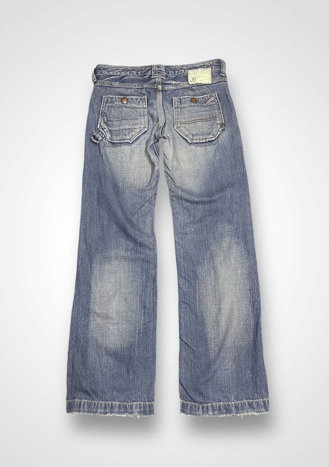 Johnbull John Bull Straight Cut Jeans (14) Size 31" - 2 Thumbnail