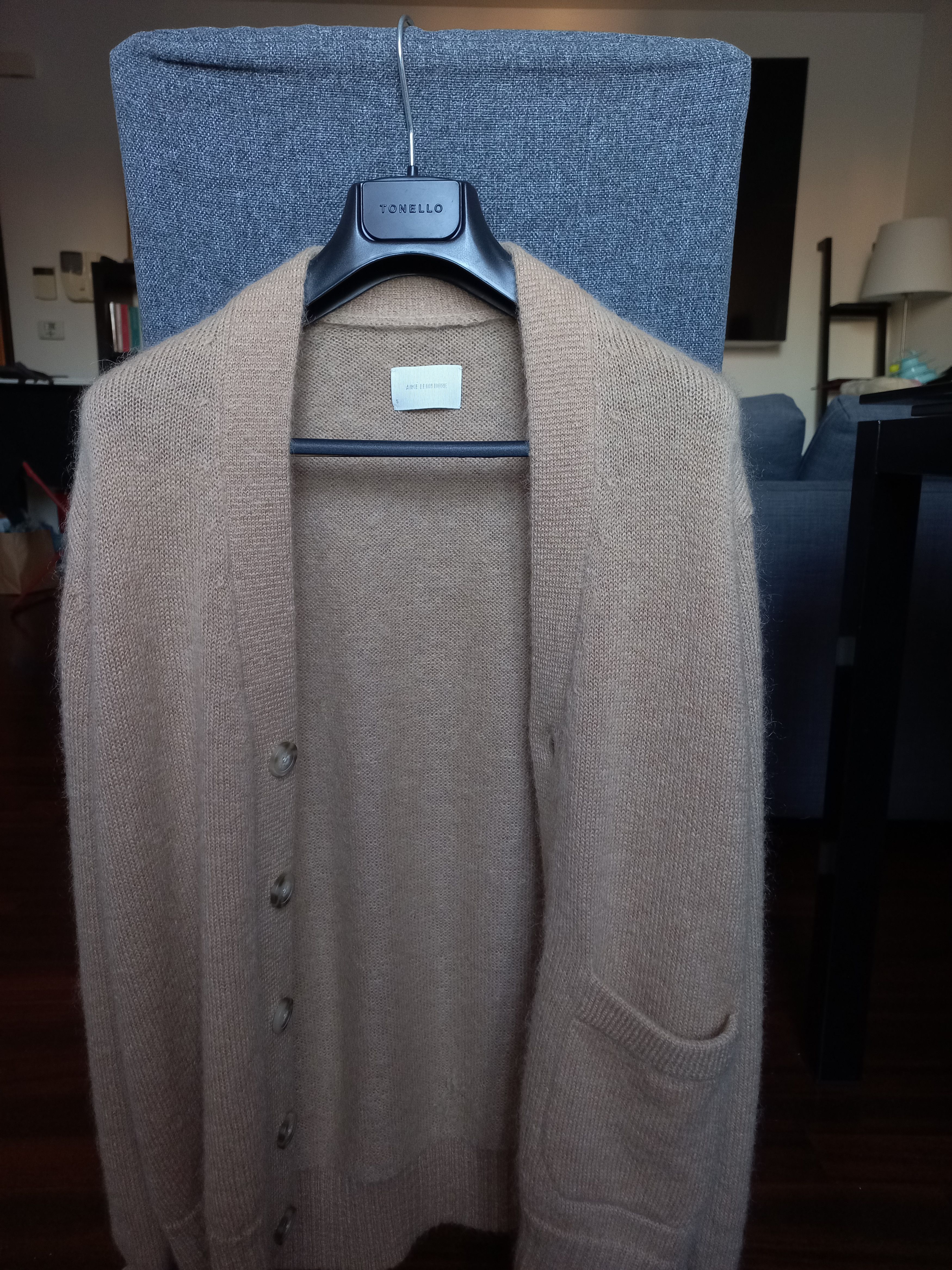Aime Leon Dore Aime Leon Dore - Mohair Cardigan - Camel - S Size US S / EU 44-46 / 1 - 1 Thumbnail