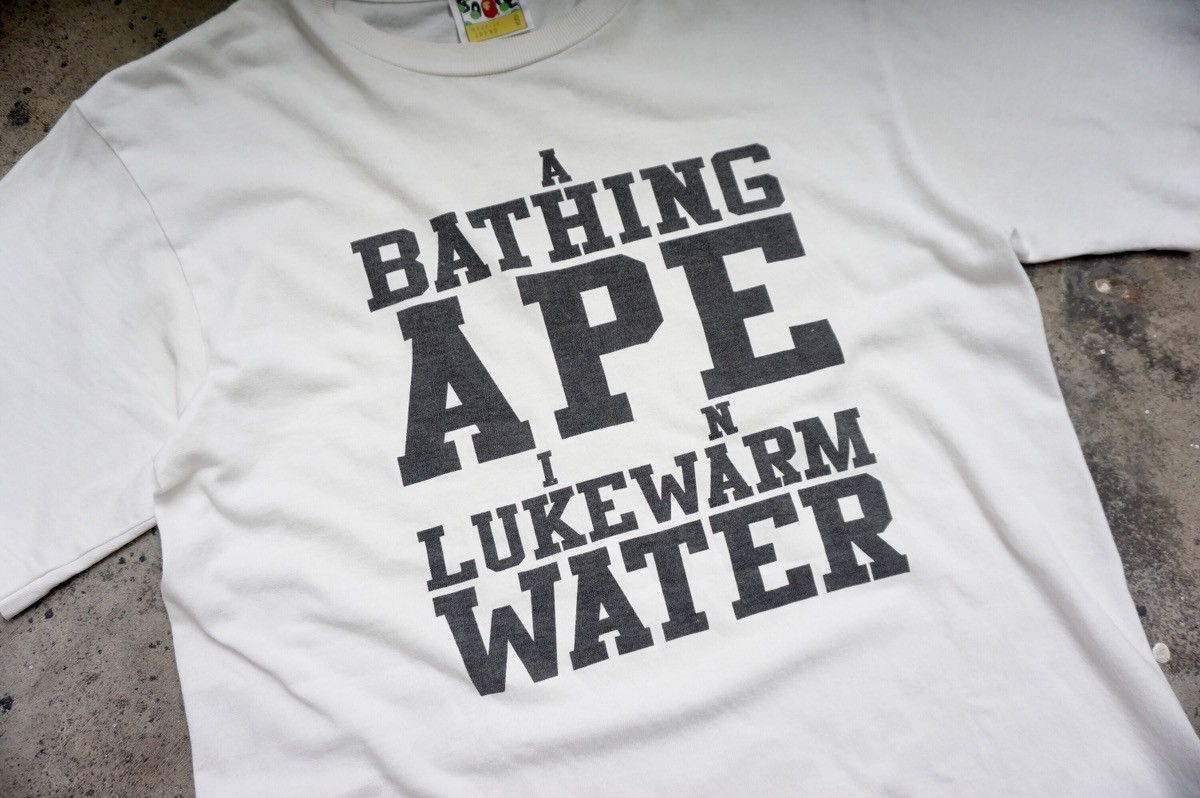 Bape × Vintage A bathing ape in lukewarm water Size US S / EU 44-46 / 1 - 3 Thumbnail