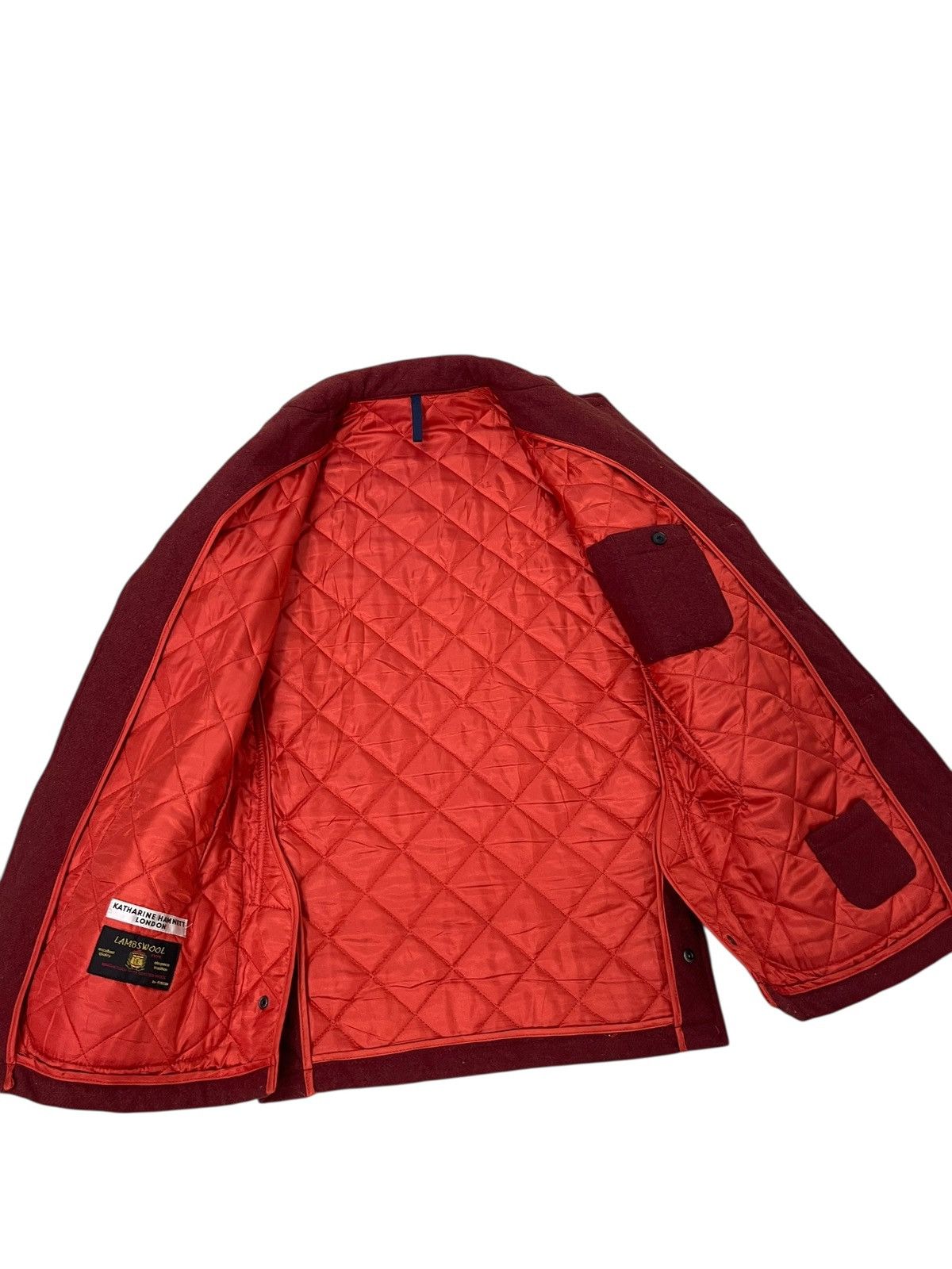 Katharine Hamnett London Lambswool Quilted Katharine Hamnett London Jacket 7🟩2 Size US M / EU 48-50 / 2 - 8 Thumbnail