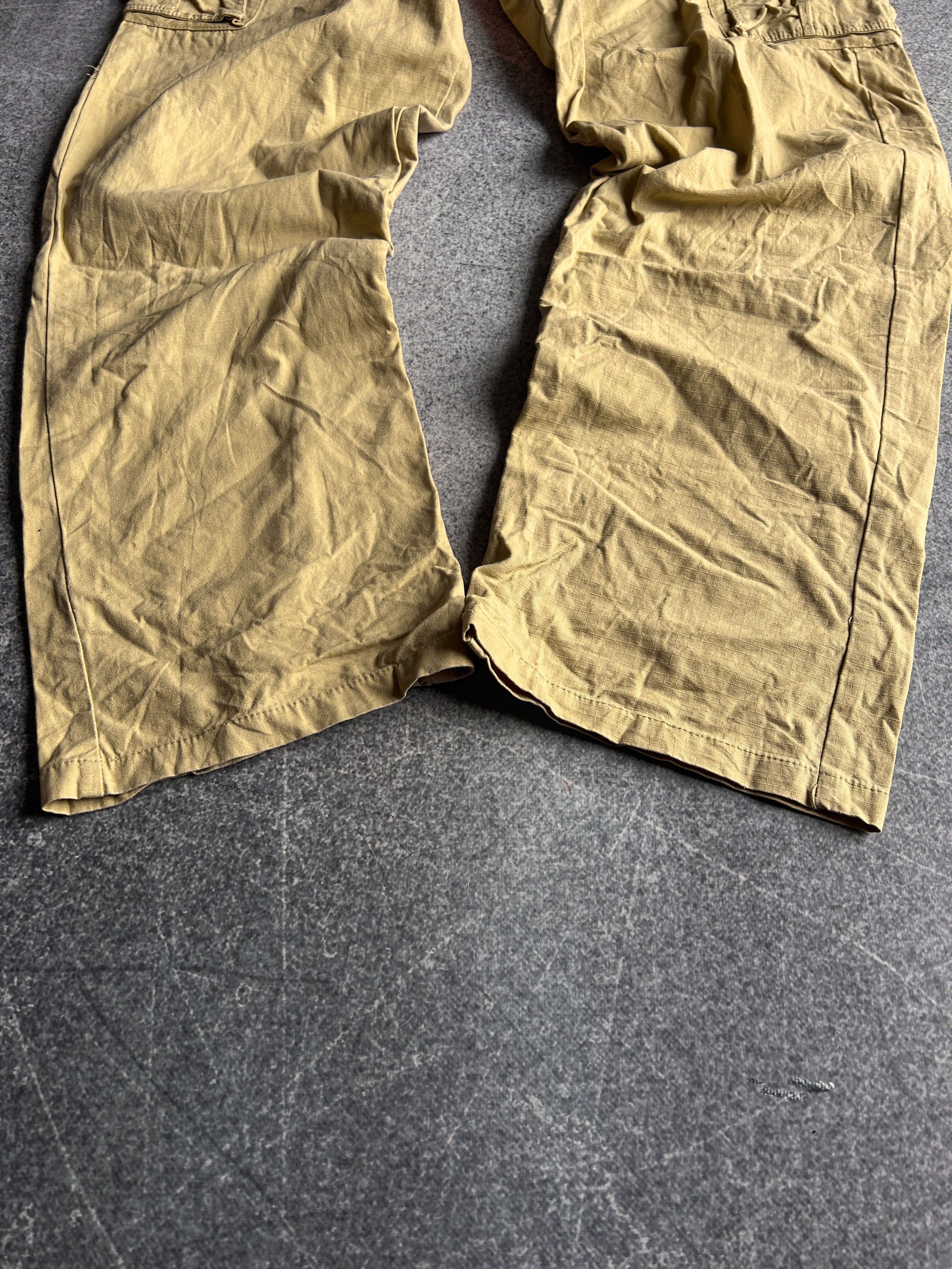 Karl Kani Vintage CRAZY JNCO Style Rap Wahsed Cargo Pants 90s Size US 32 / EU 48 - 3 Thumbnail
