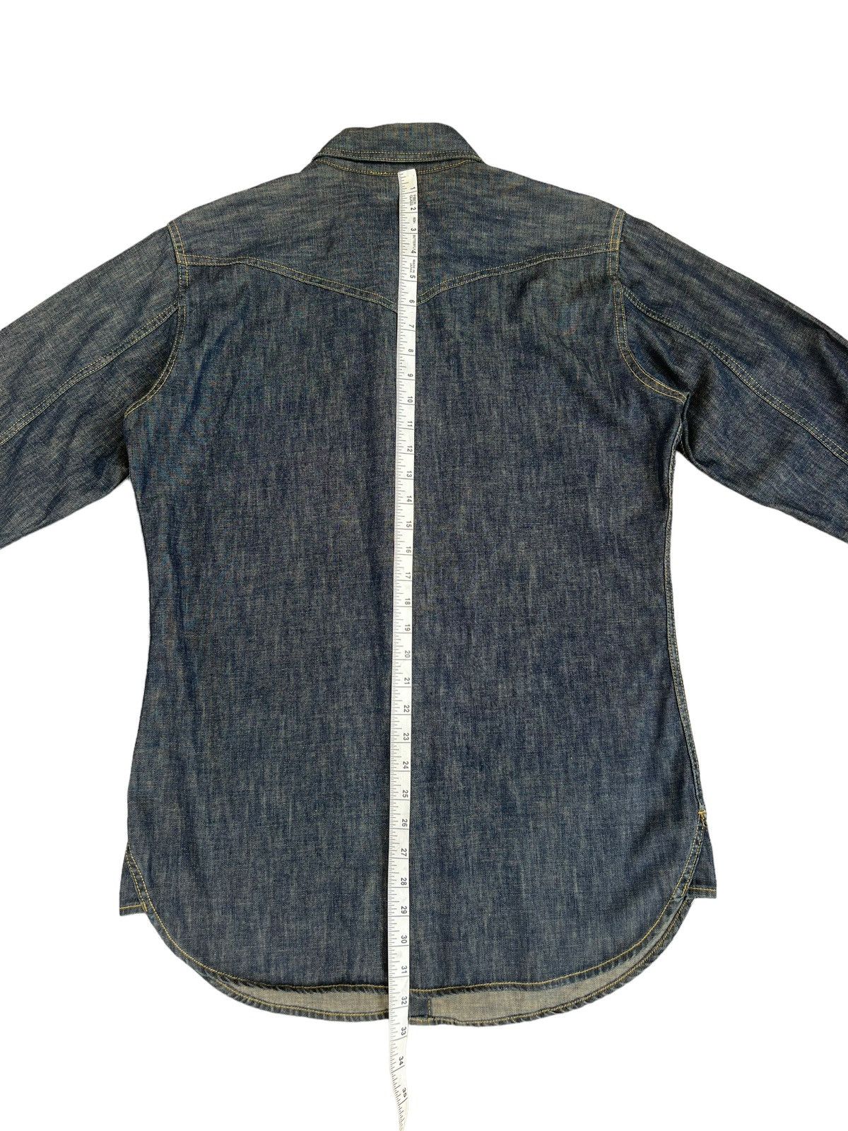 Levi's Vintage 1998 Levi’s Mud Denim Western Shirt Slant Pocket Size US L / EU 52-54 / 3 - 5 Thumbnail