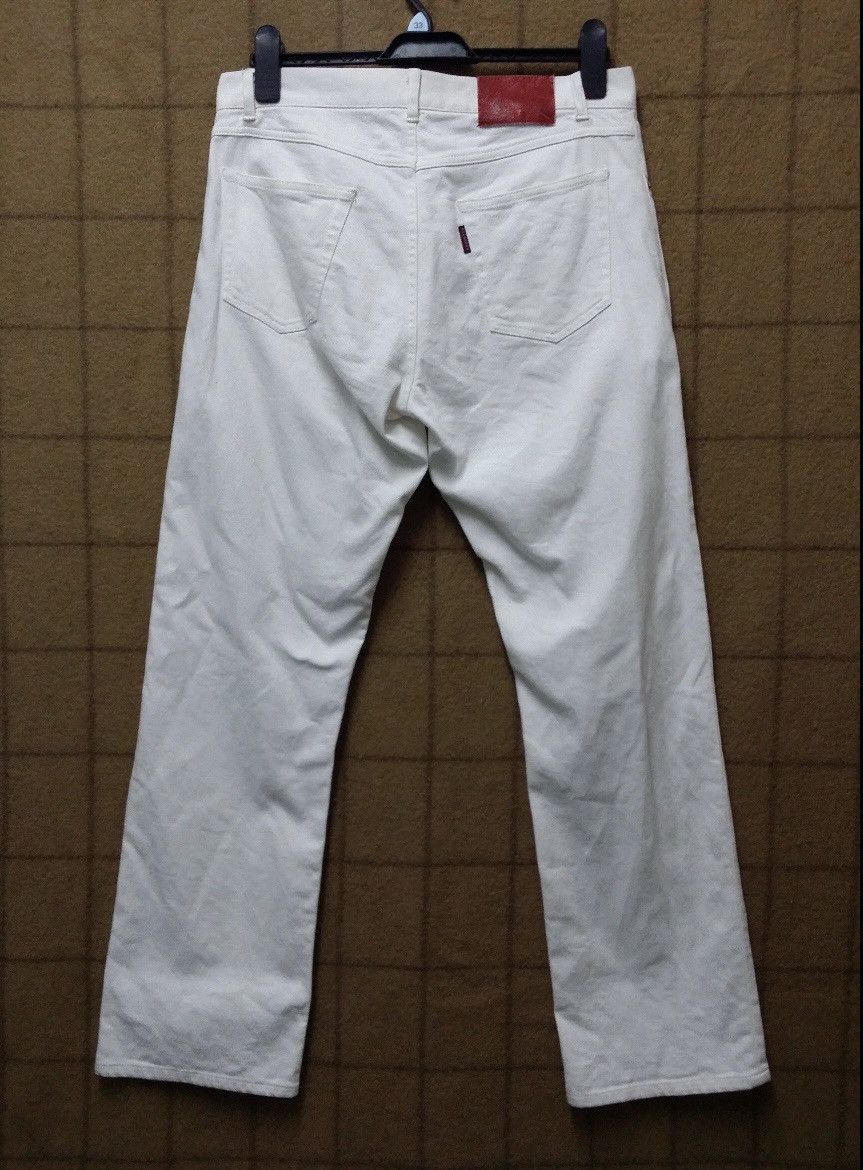 Burberry ICONIC🔥BURBERRY BLACK LABEL WHITE JEANS Size US 33 - 2 Thumbnail