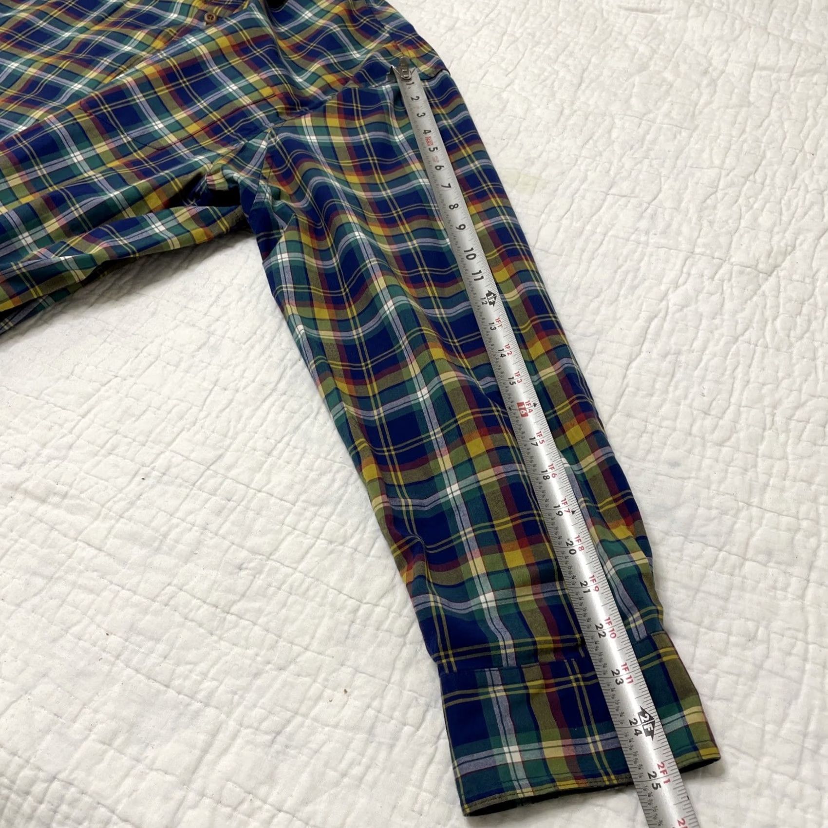 CO Duluth Plaid Button-Down Dress Shirt 2XL Long Sleeve Casual Men's Shirt Button-Up, Multicolor, All Seasons, Breathable, Workwear, Classic, Regular Fit Size US XXL / EU 58 / 5 - 6 Thumbnail