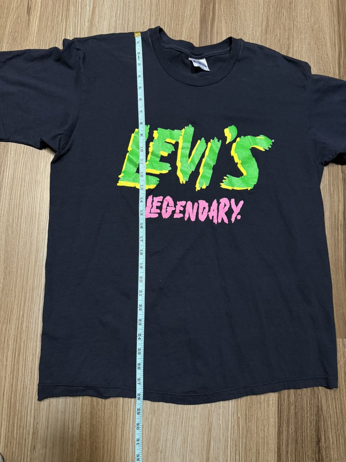 Levi's VTG 80s 90s Levis Legendary Graffiti Single Stitch Size US XL / EU 56 / 4 - 5 Thumbnail