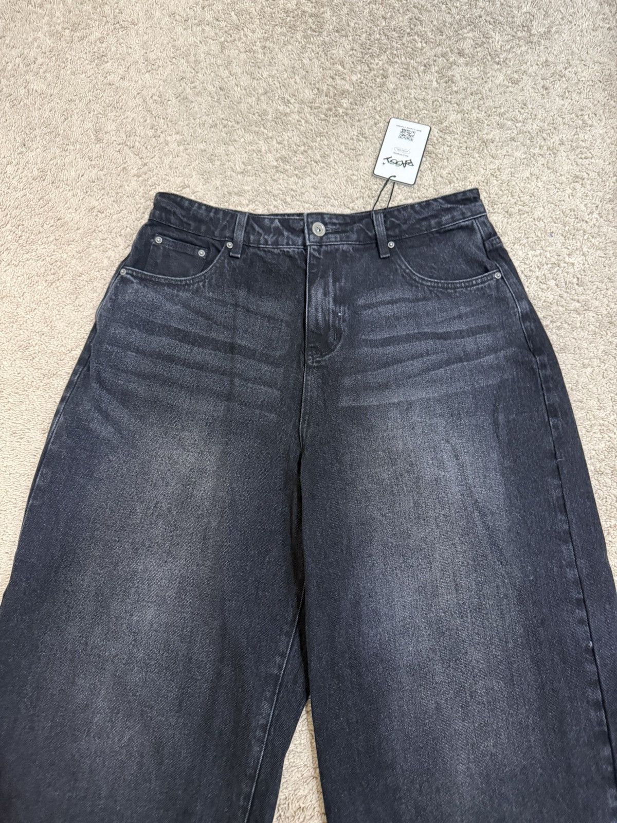 Other Baggy Clothing Black Fade Denim Size US 32 / EU 48 - 2 Thumbnail