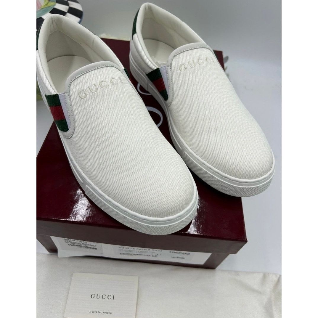Gucci Men's Gucci ace slip on sneakers size 11 fits 11.5 US Size US 11.5 / EU 44-45 - 2 Thumbnail
