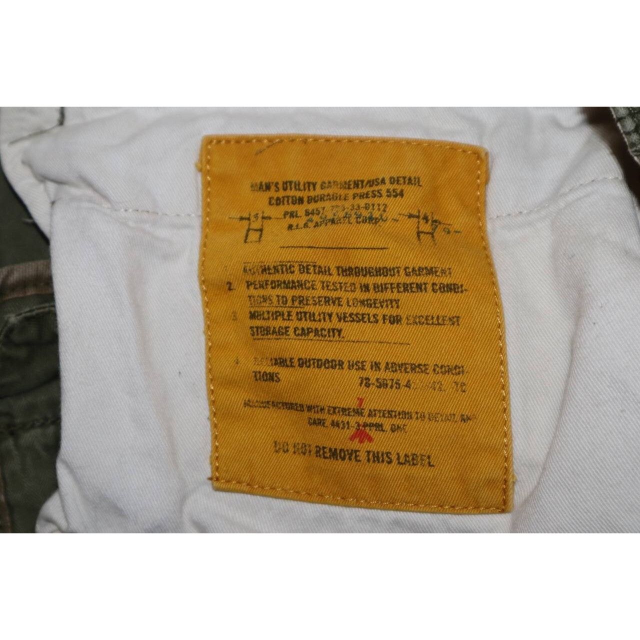 Polo Ralph Lauren Vintage Polo Ralph Lauren Army Pants Surplus Fit Mil-J-4883A Size US 36 / EU 52 - 5 Thumbnail