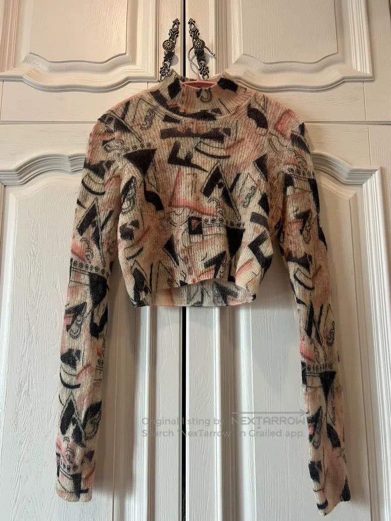 Fendi Fendi Cashmere High Neck Sweater, High Waist, Super Soft Size XS / US 0-2 / IT 36-38 - 7 Thumbnail