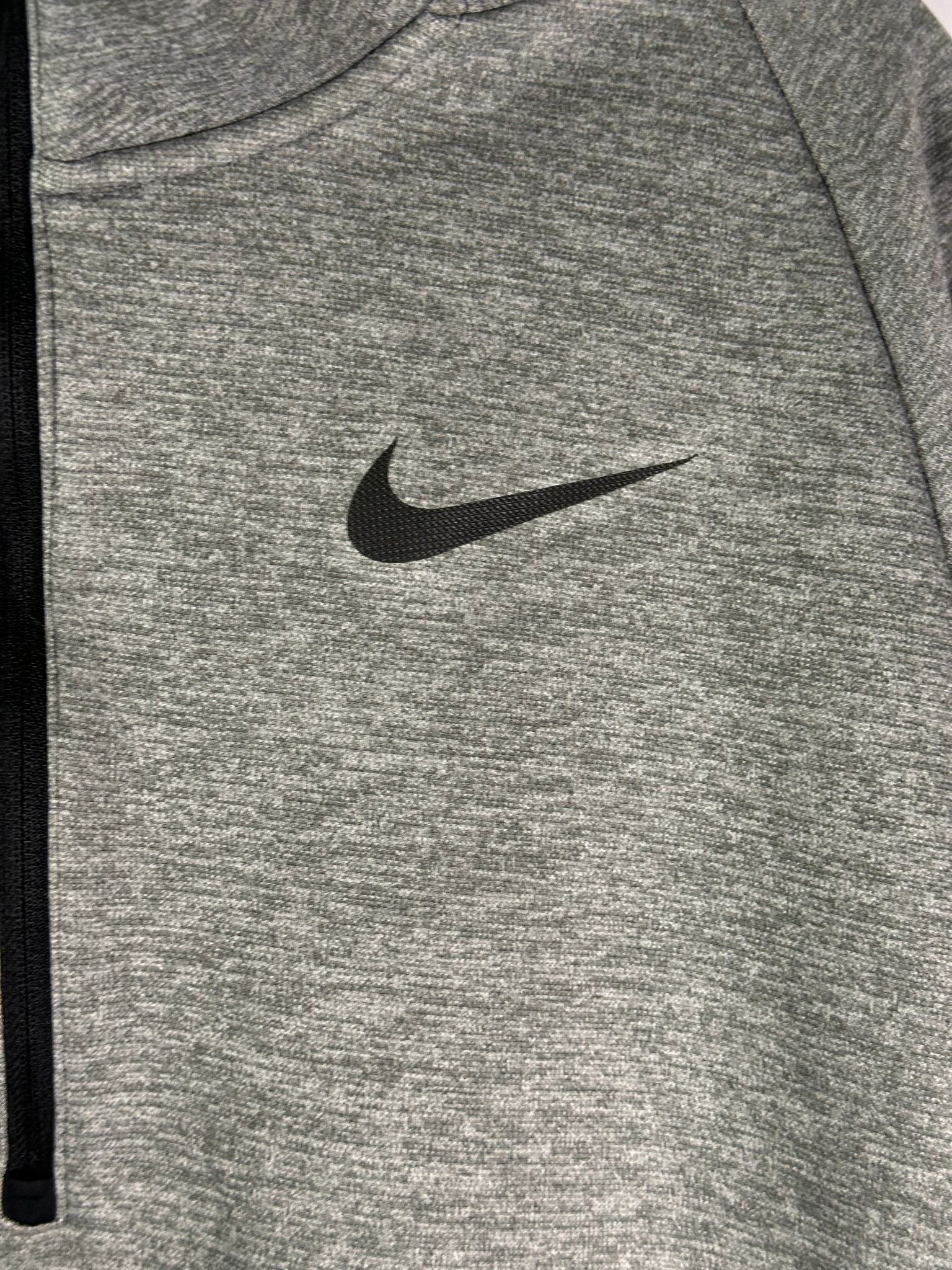 Nike Nike Pullover Mens M Dri-FIT Quarter Zip Heather Gray Long Size US M / EU 48-50 / 2 - 2 Thumbnail