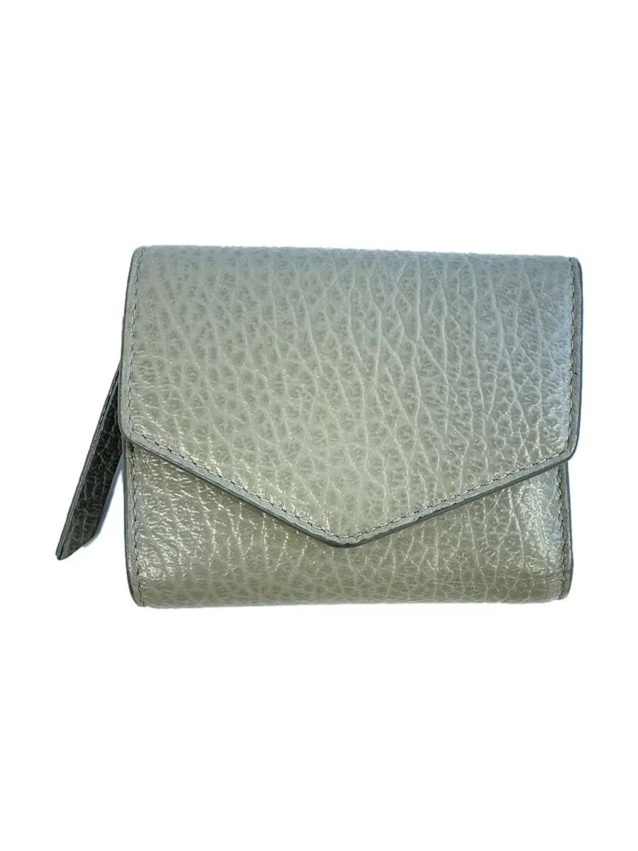Maison Margiela Coarse Leather Zip Wallet Size ONE SIZE - 1 Thumbnail