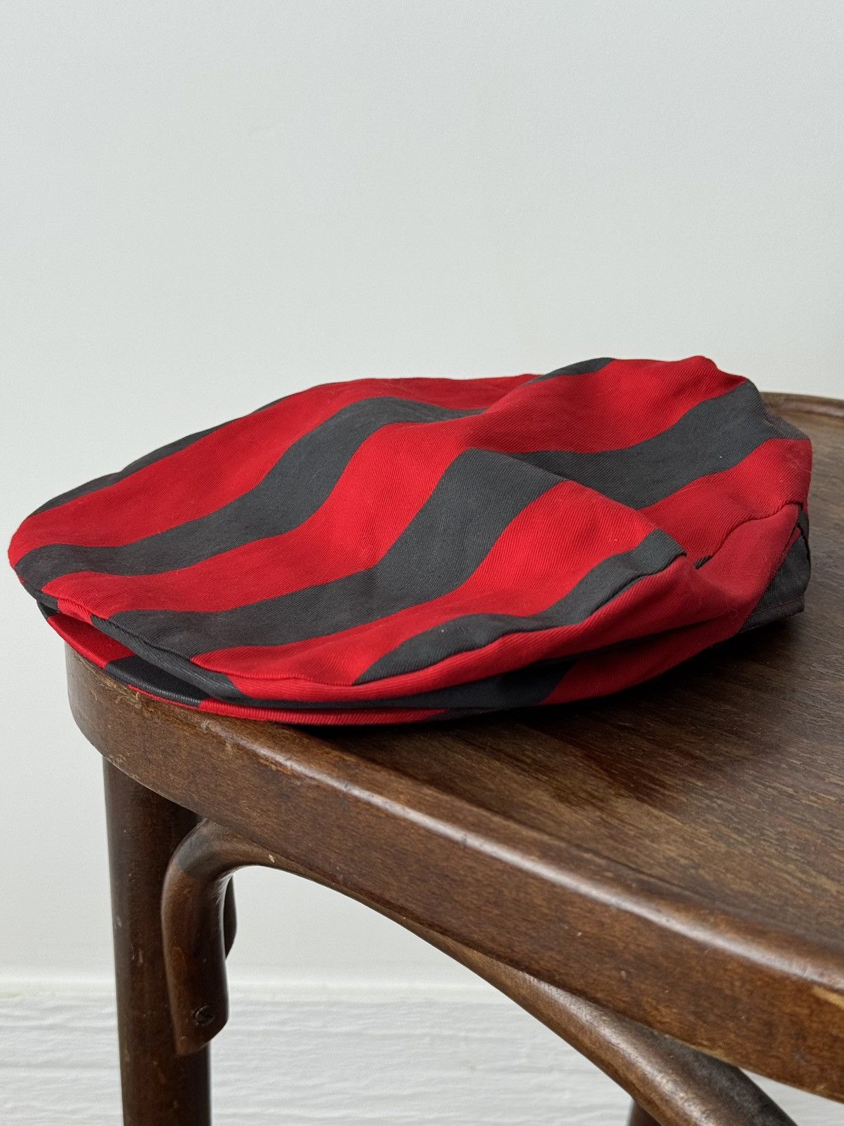 Japanese Brand ≈1960s Vintage European Striped Flat Cap Size ONE SIZE - 3 Thumbnail