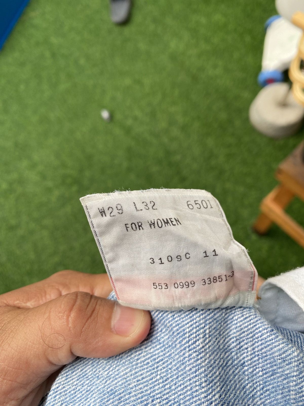 Levi's Vintage Clothing W30x31 Vintage levi's 501 made in USA 90s faded Size US 30 / EU 46 - 10 Thumbnail