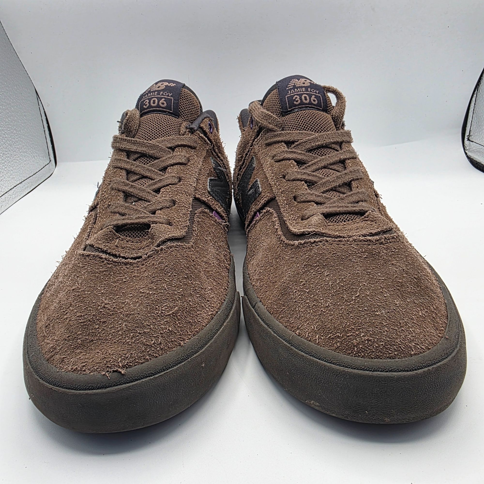 New Balance New Balance Jamie Foy x Numeric 306 Mens Size 10.5 Brown Pur Size US 10.5 / EU 43-44 - 2 Thumbnail