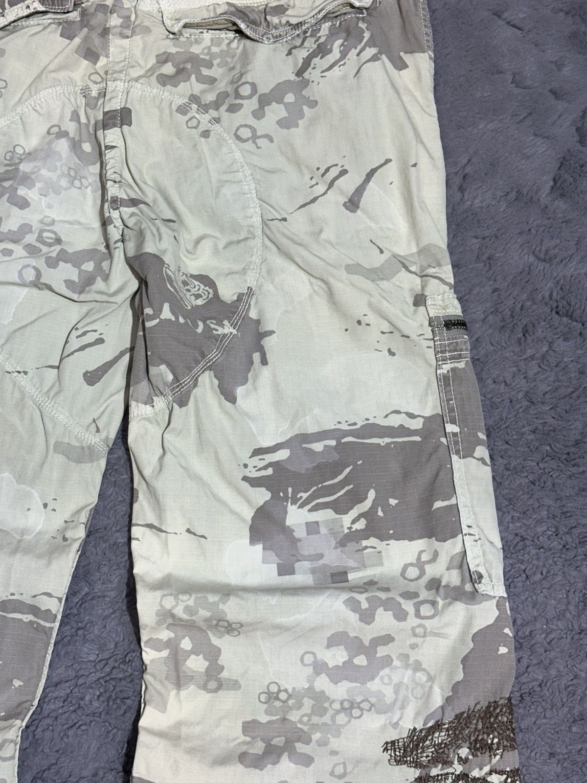 Z Brand Vintage Z-Brand "So Cal" Camo Cargo Pants Size US 34 / EU 50 - 11 Thumbnail