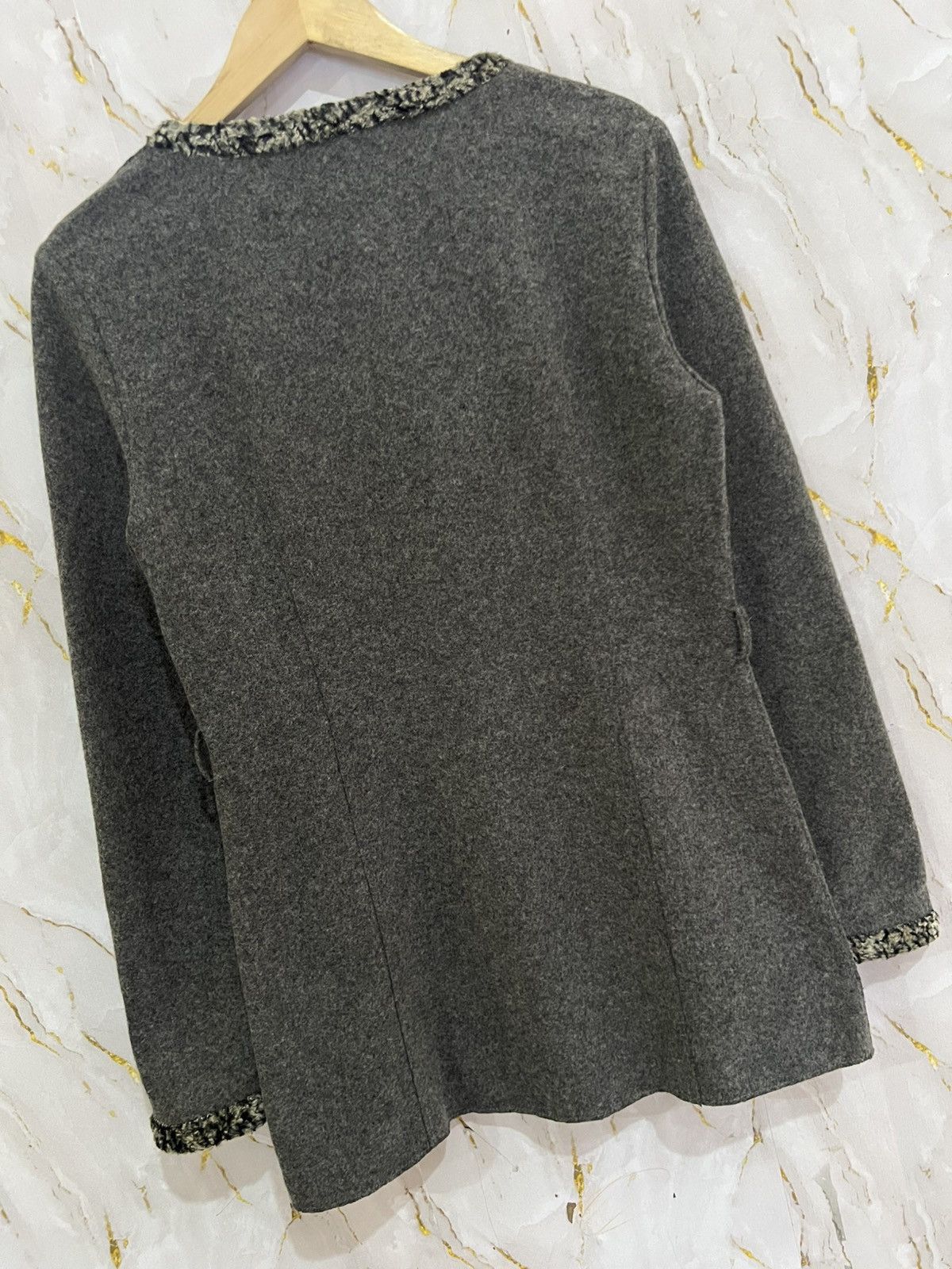 Designer Vintage Mariella Burani Jacket Made in Italy Size M / US 6-8 / IT 42-44 - 5 Thumbnail