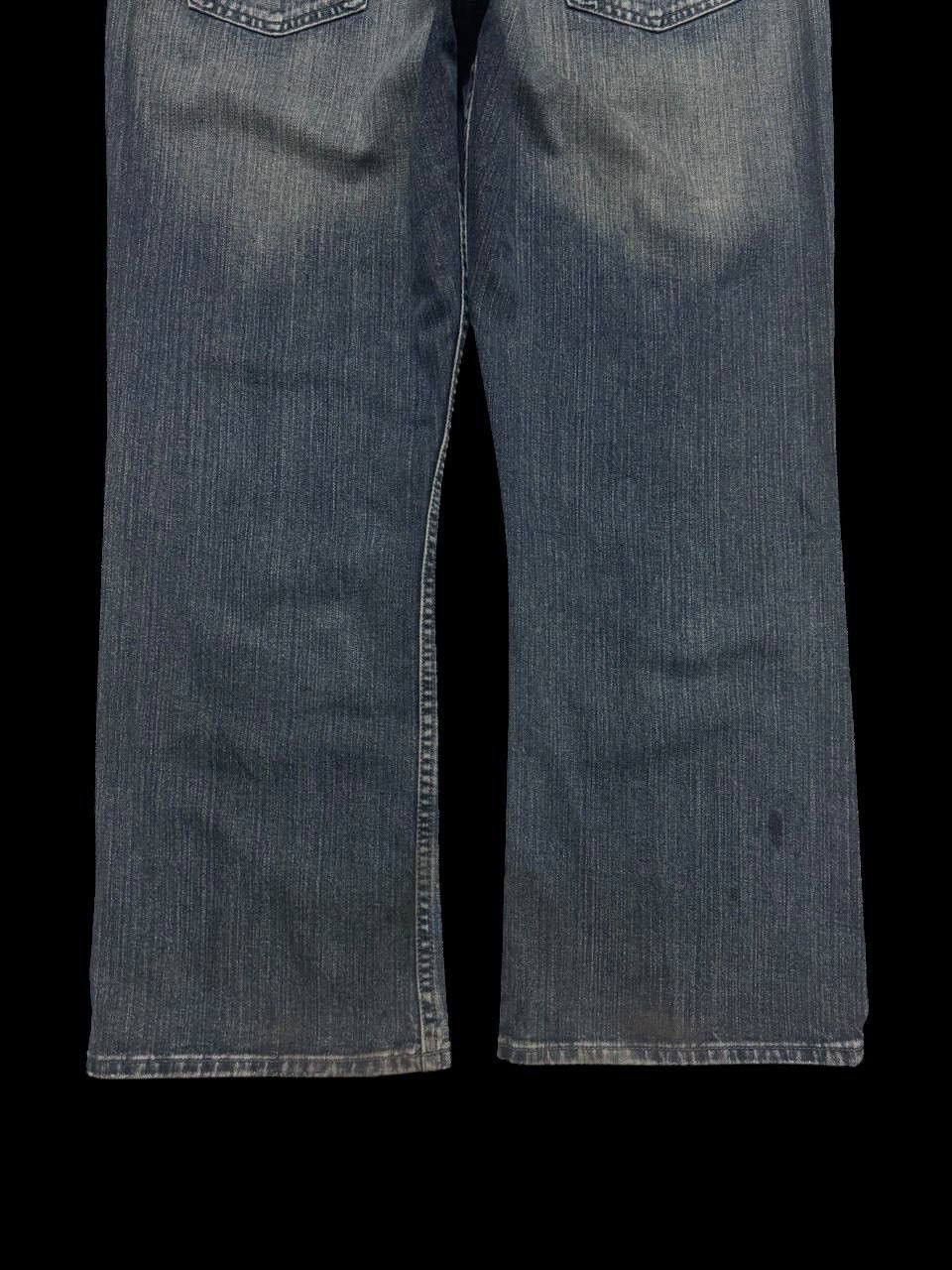 Japanese Brand Waist-36 FLARE 90s Style Route Rusty Mudwash Sick Jeans Size US 36 / EU 52 - 16 Thumbnail