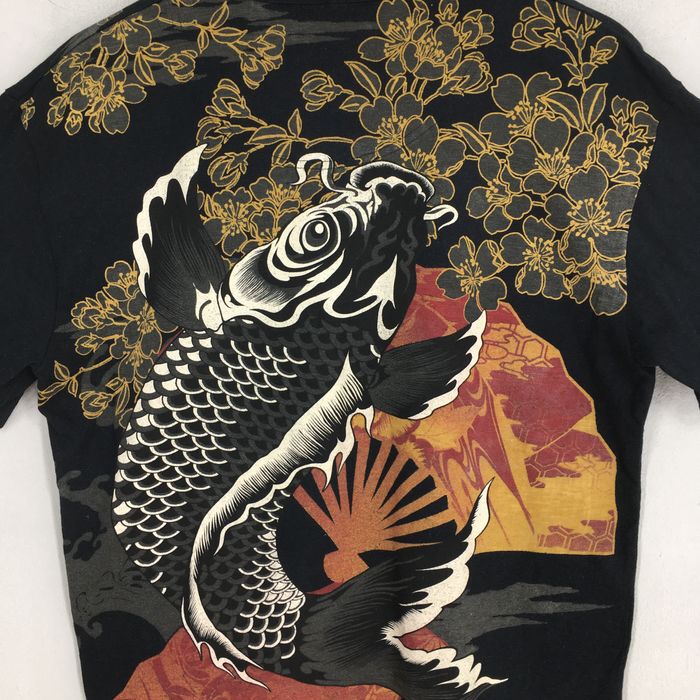  Koi Fish Shirt, Japanese Fish, Vintage Soft Shirt