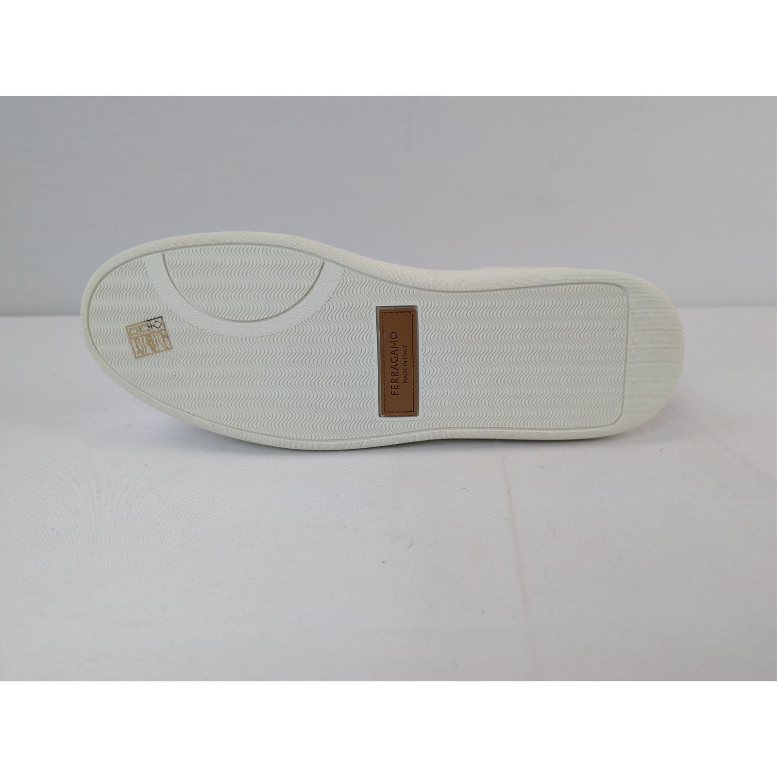 Salvatore Ferragamo o1rshd1 Achille Venn Low-Top Sneakers in White/Red Size US 11 / EU 44 - 12 Thumbnail