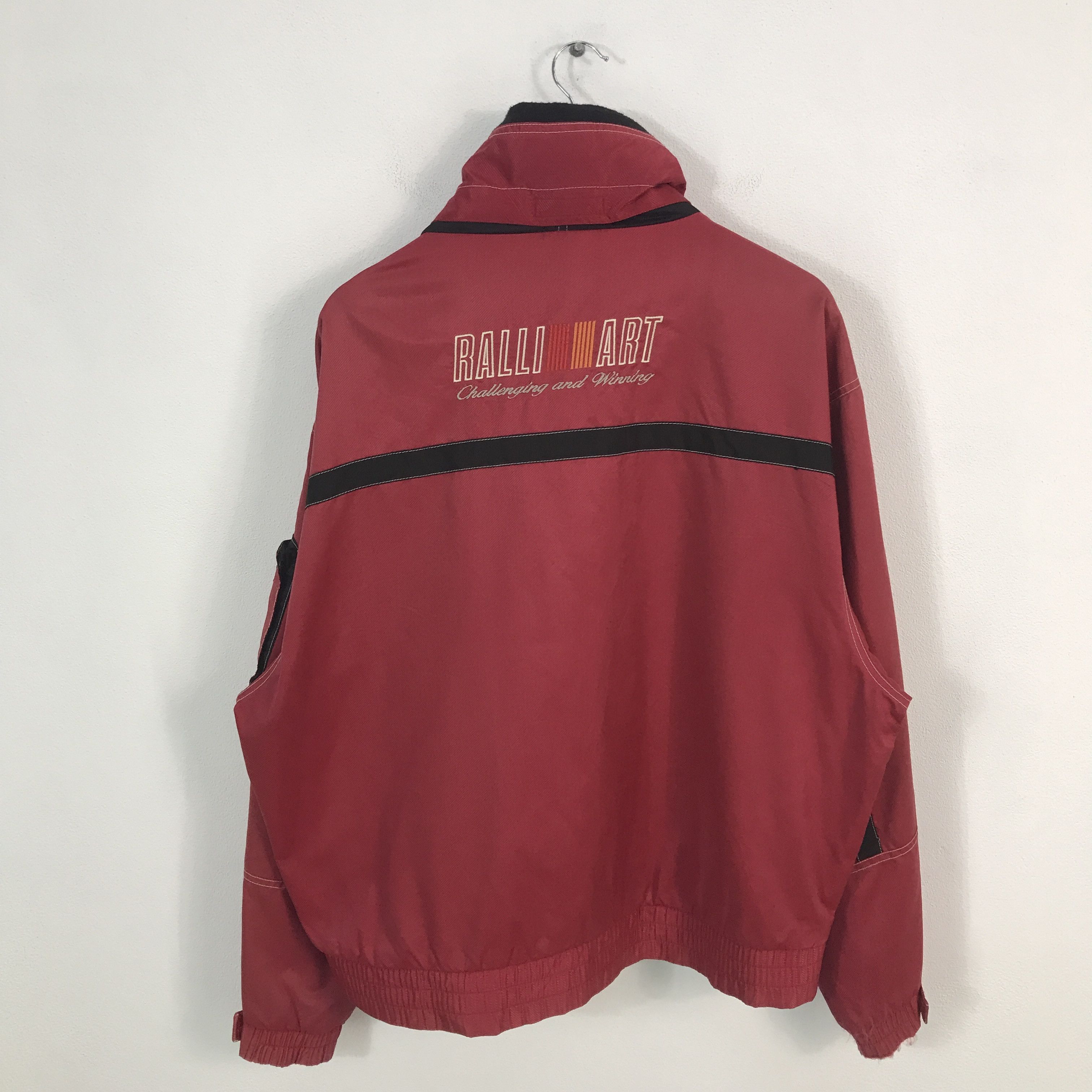 Japanese Brand Rare Ralli Art Windbreaker Sport Jacket Size US L / EU 52-54 / 3 - 2 Thumbnail